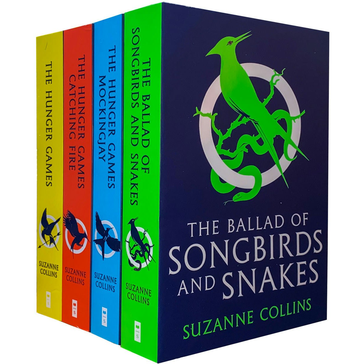 Scholastic Hunger Games Collection By Suzanne Collins 4 Books Set The Ballad Of Songbirds And Snakes