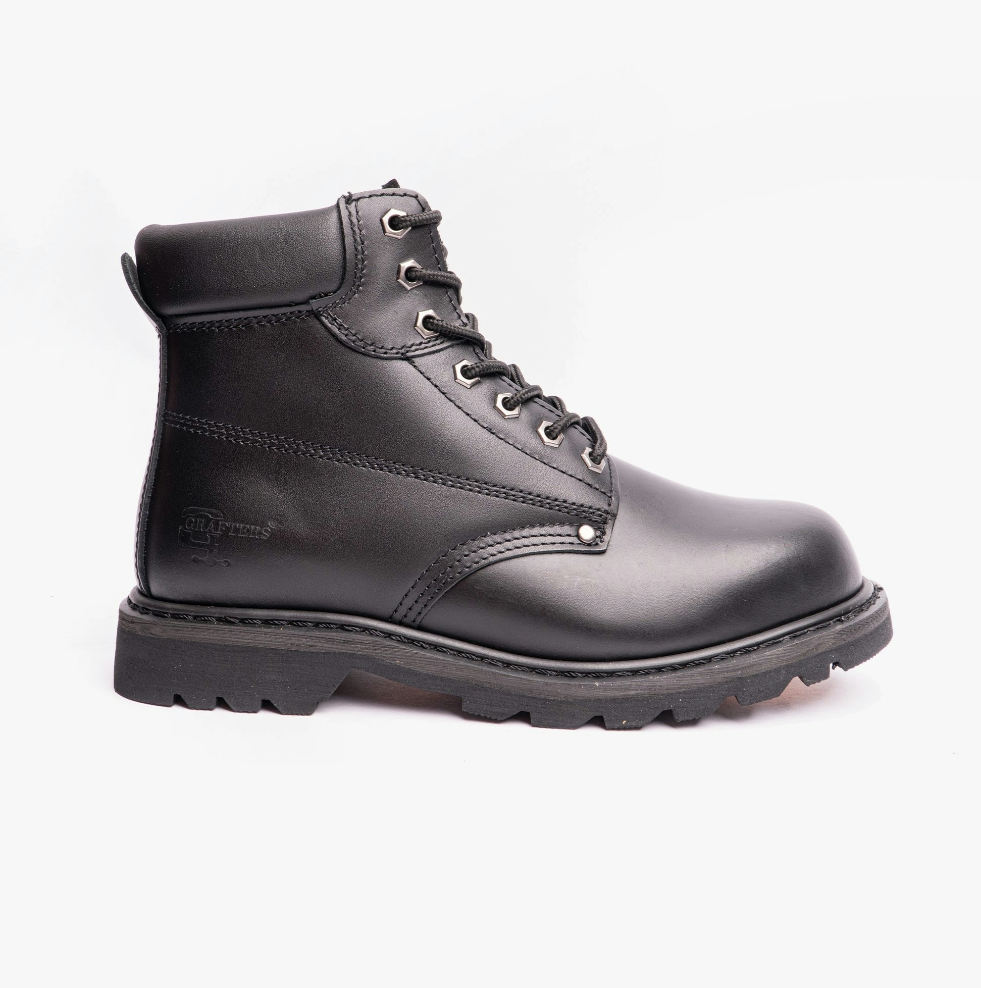 Grafters Men's Black Knight Safety Boots - Uk 13
