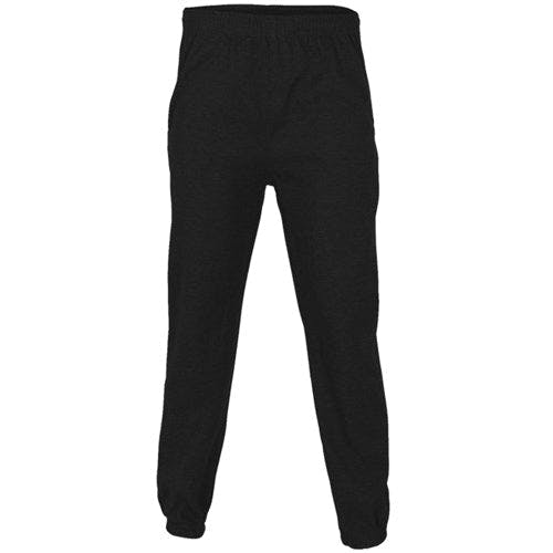 Coolandnew Black Urban Road Plain Jogging Bottoms - 4XL