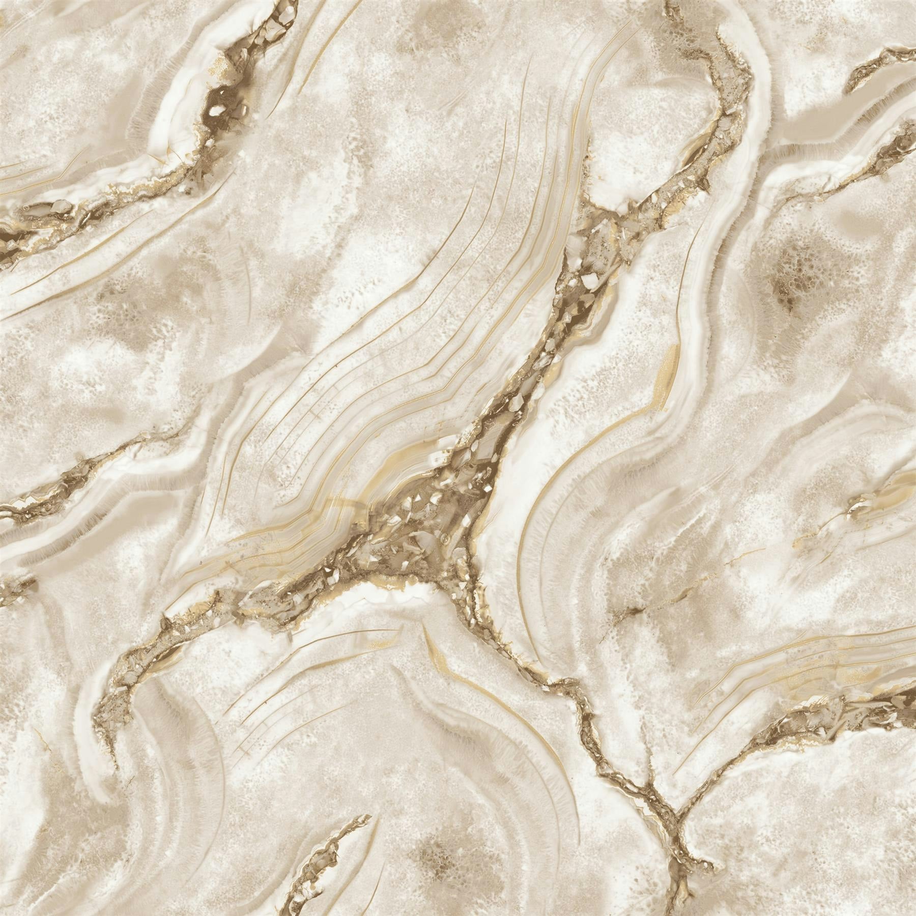 Rasch Palmetto Agate Wallpaper 529426 - Taupe