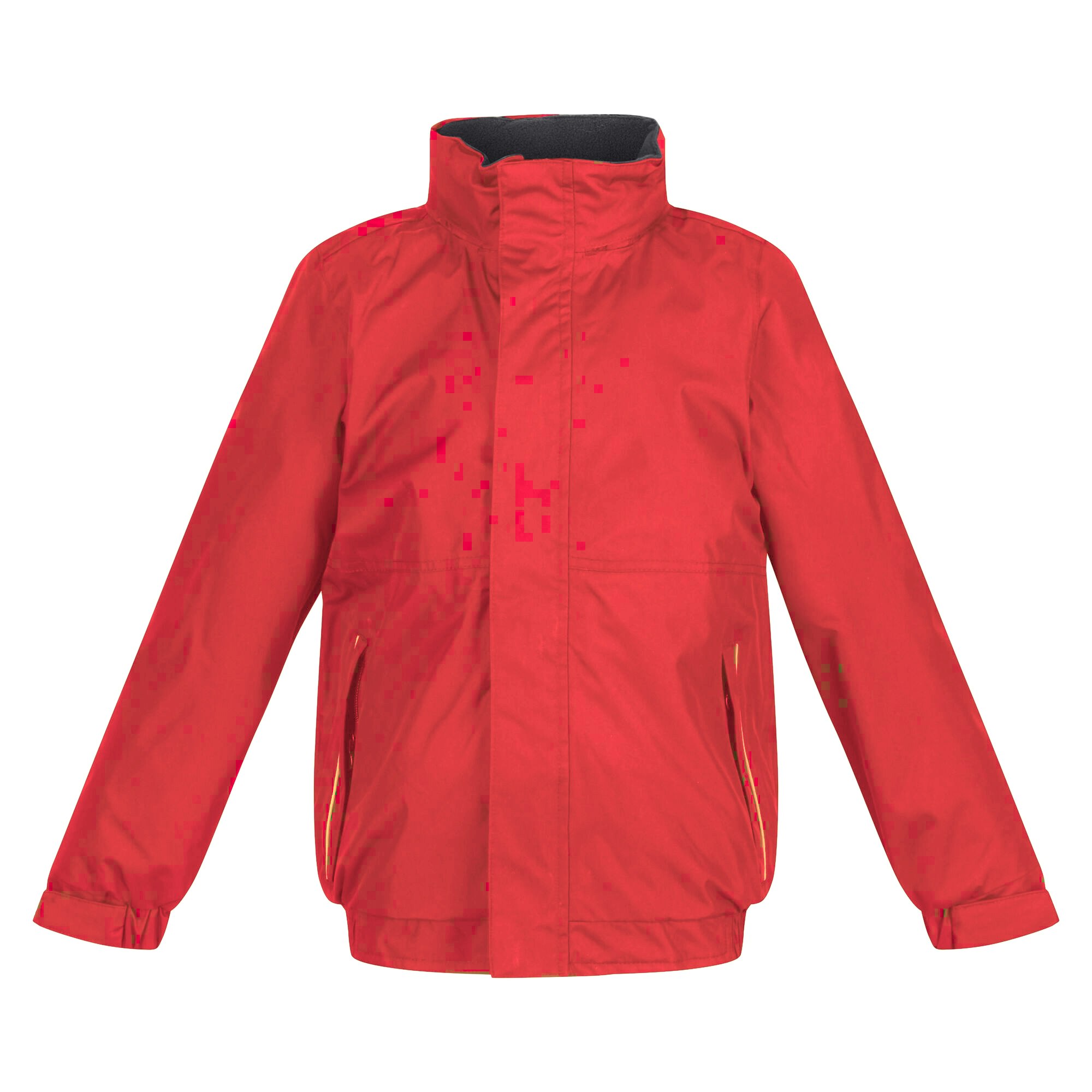 Regatta Unisex Kids Red Kids Thermoguard Fleece Lined Dover Jacket (Windproof & Waterproof) - Classic /Navy - Classic /Navy - 36