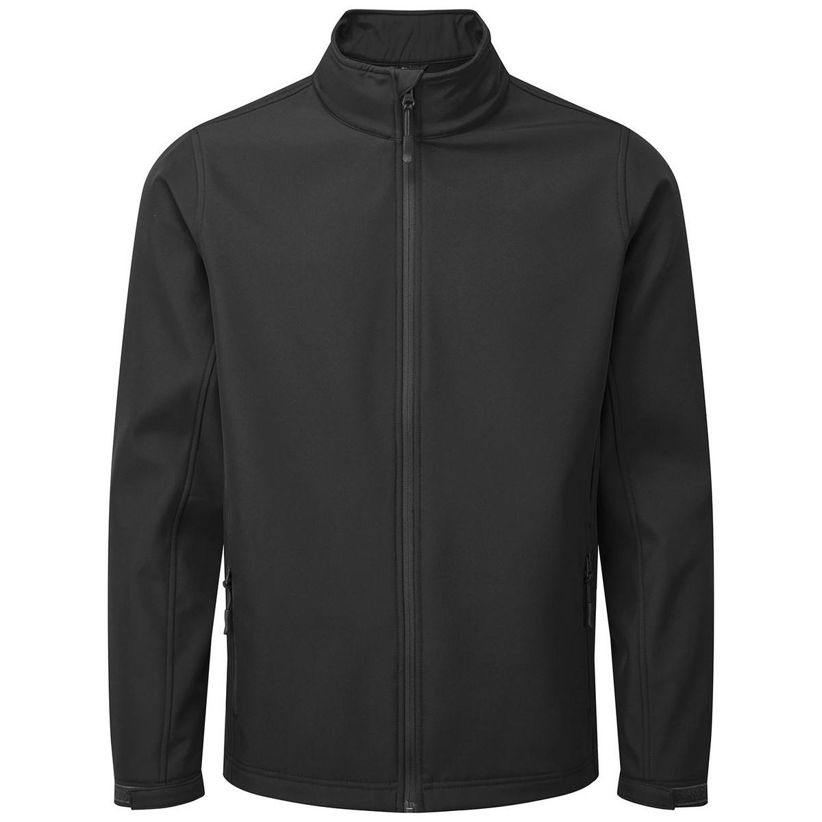 Premier Mens Windchecker Soft Shell Jacket (Black) - Size Medium - Image 3