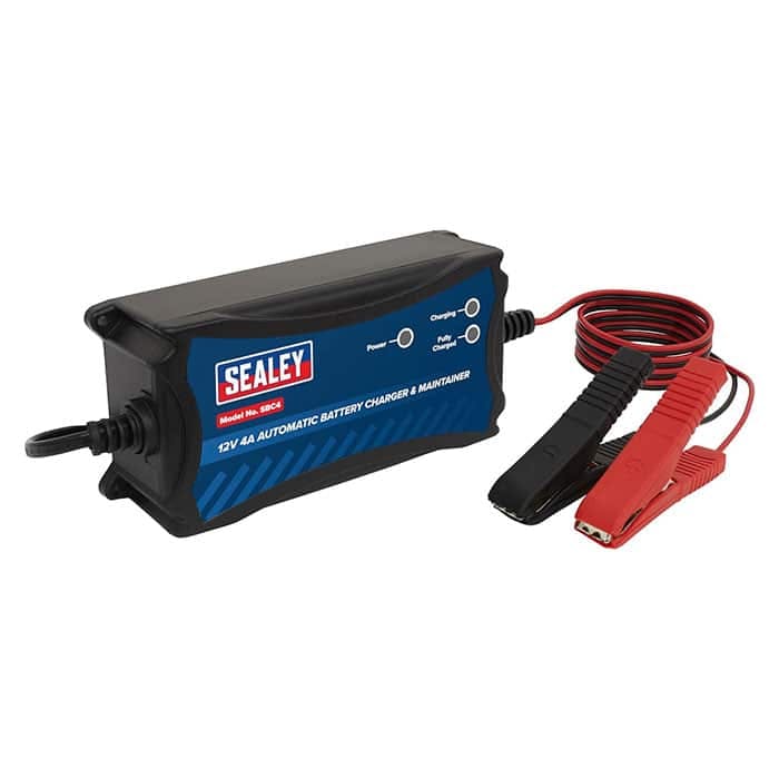Sealey Battery Maintainer Charger 12V 4A Fully Automatic - Sbc4
