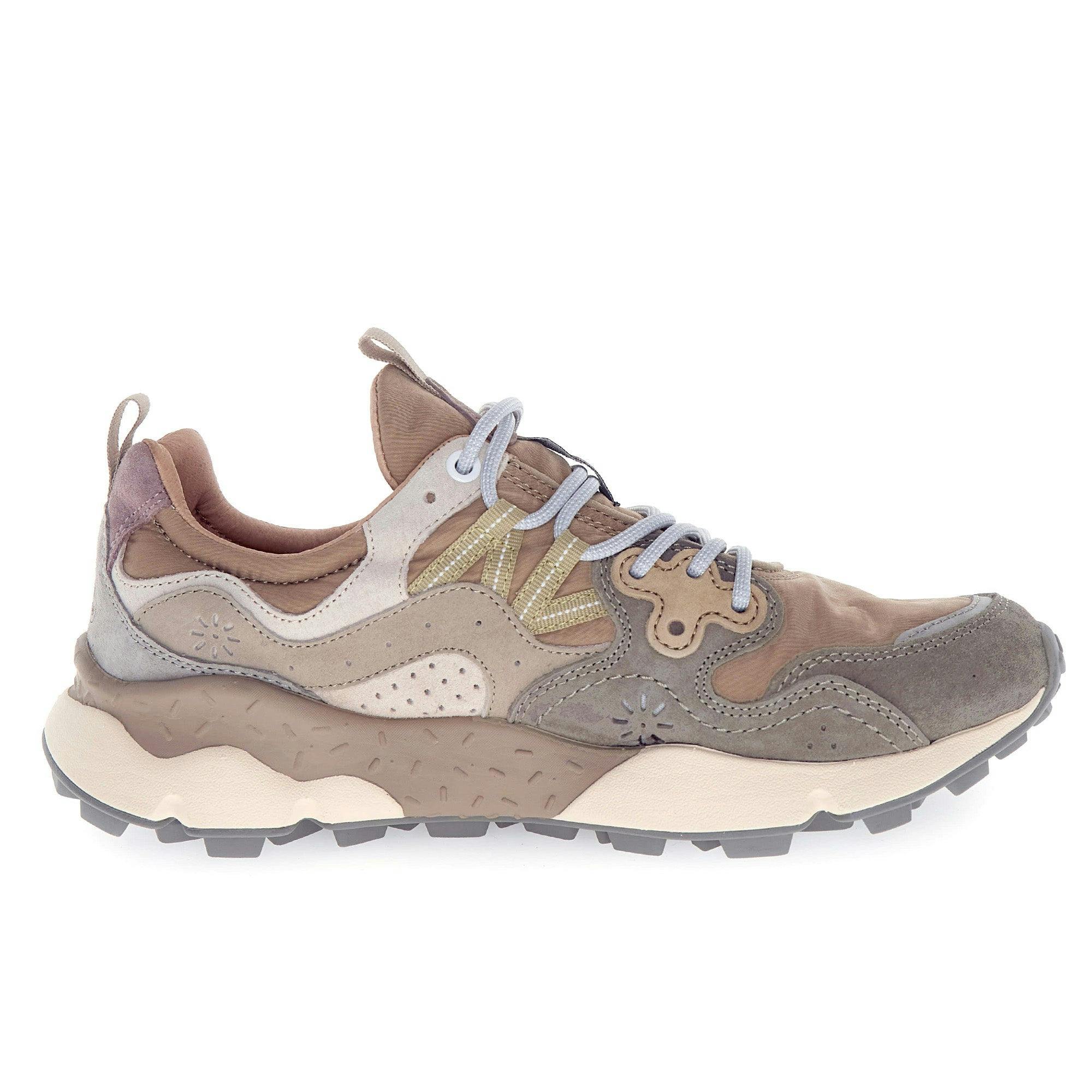 Flower Mountain Men's Grey/White Yamano 3 Trainers - /Mud/Off - Eu 41