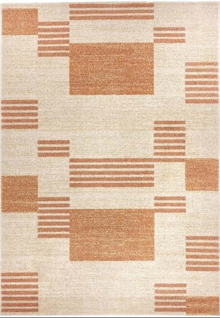 The Rugs Beige Nomad Rug Abstract Design - 120X170 Cm