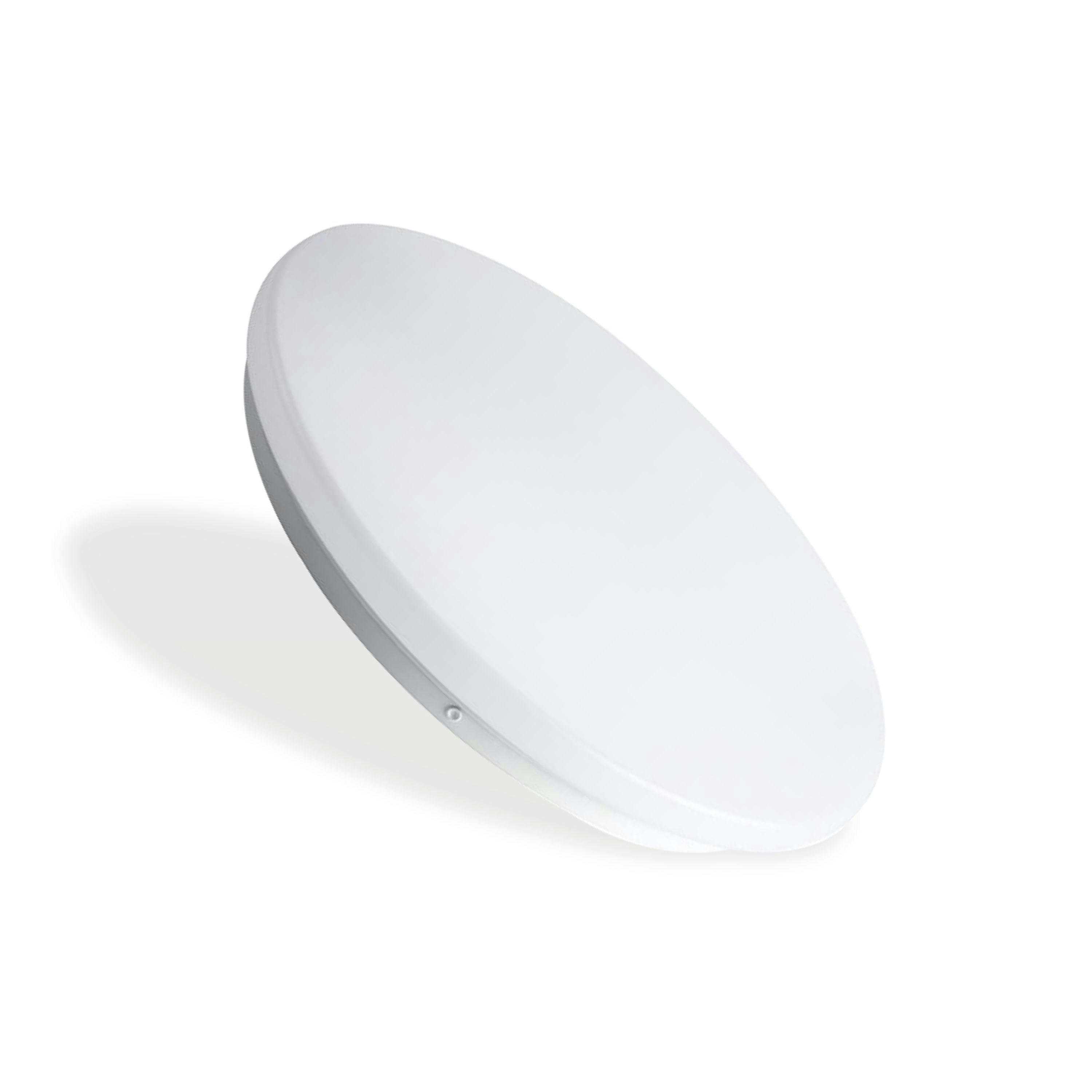 Rackhams Light 12W Led Ceiling Cct Changeable 250X55mm, Ip44 Surface Mount Round Led Ceiling Down Lamps, 960 Lumens For Home And Office