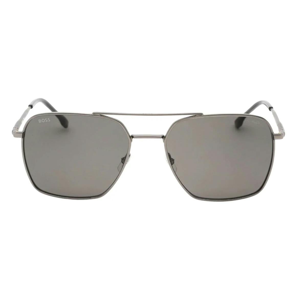 Hugo Boss Men's Grey Navigator Sunglasses - One Size - 100% Mixed