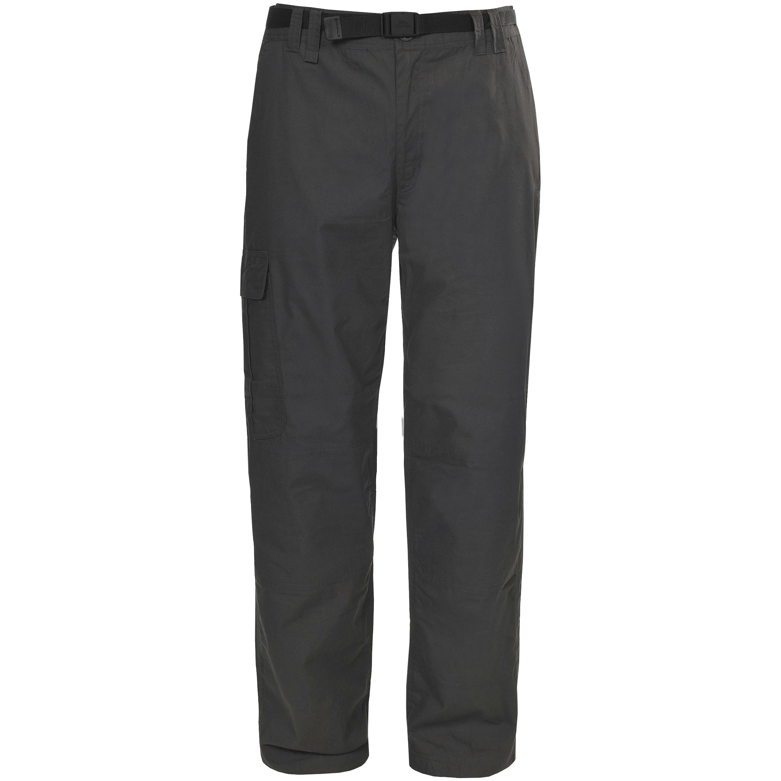 Trespass Men's Clifton Thermal Action Trousers - Khaki - Xxl - Khaki - 65% Polyester/35% Cotton