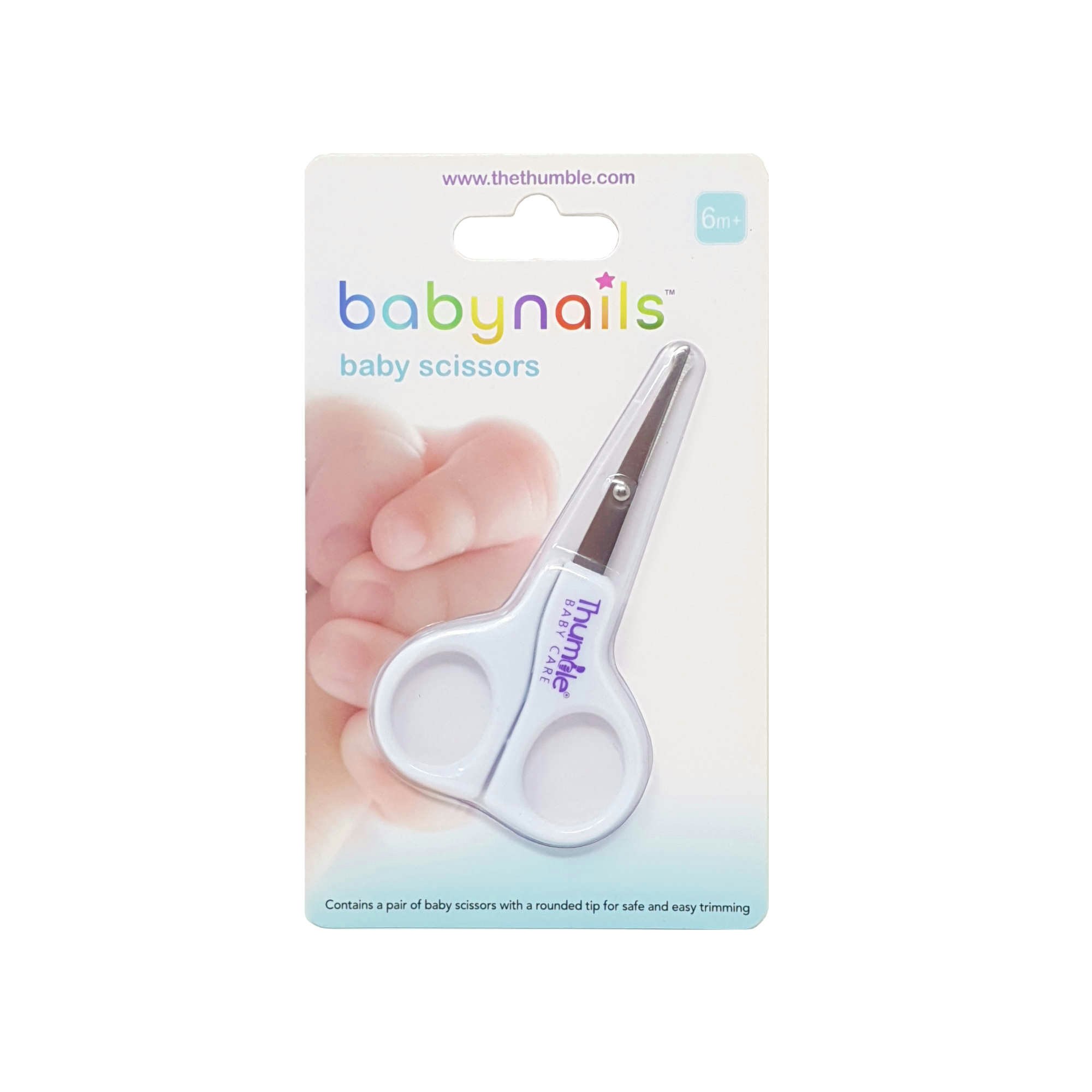 Thumble Baby Care Baby Nails Baby Nail Scissors (6M+) - Baby Scissors