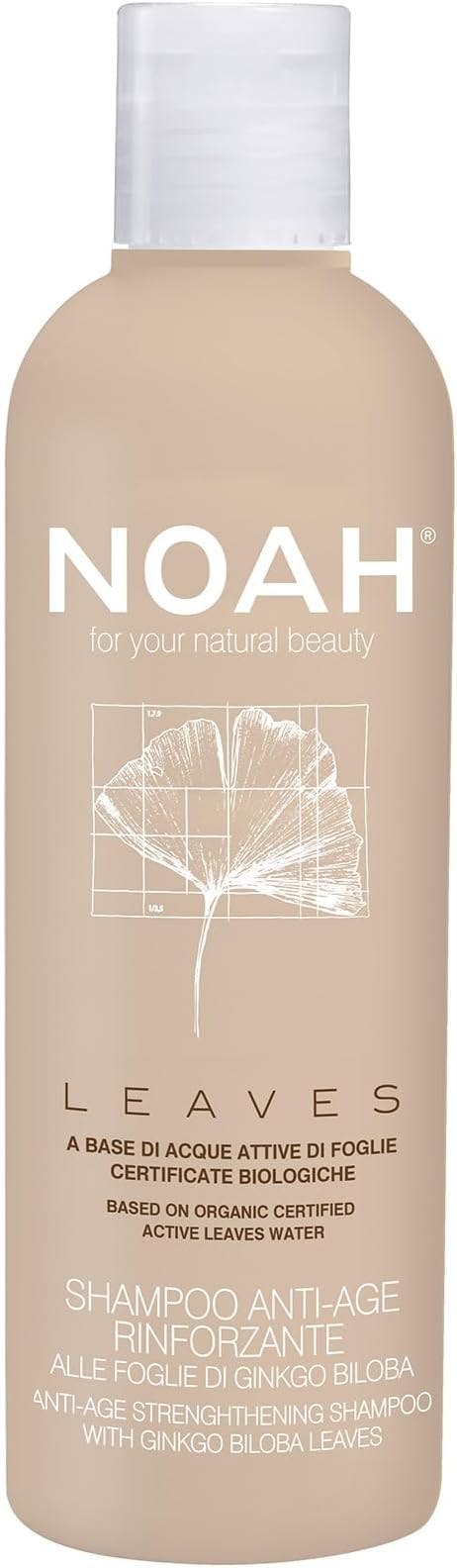 Noah Green Shampoo Leaves With Ginkgo Biloba Leaves 250Ml