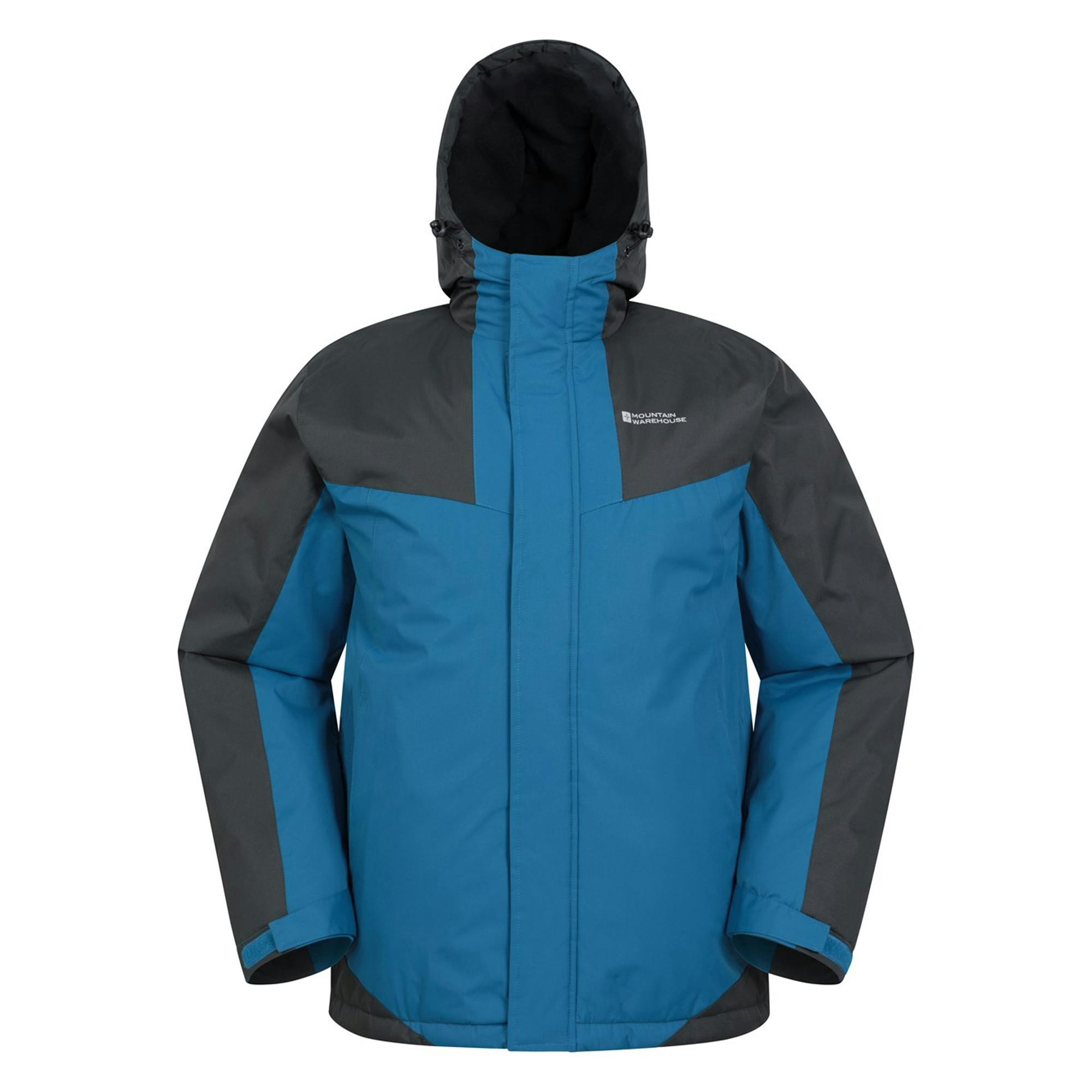 Mountain Warehouse Men's Blue Dusk Iii Ski Jacket - L - 100% Polyester