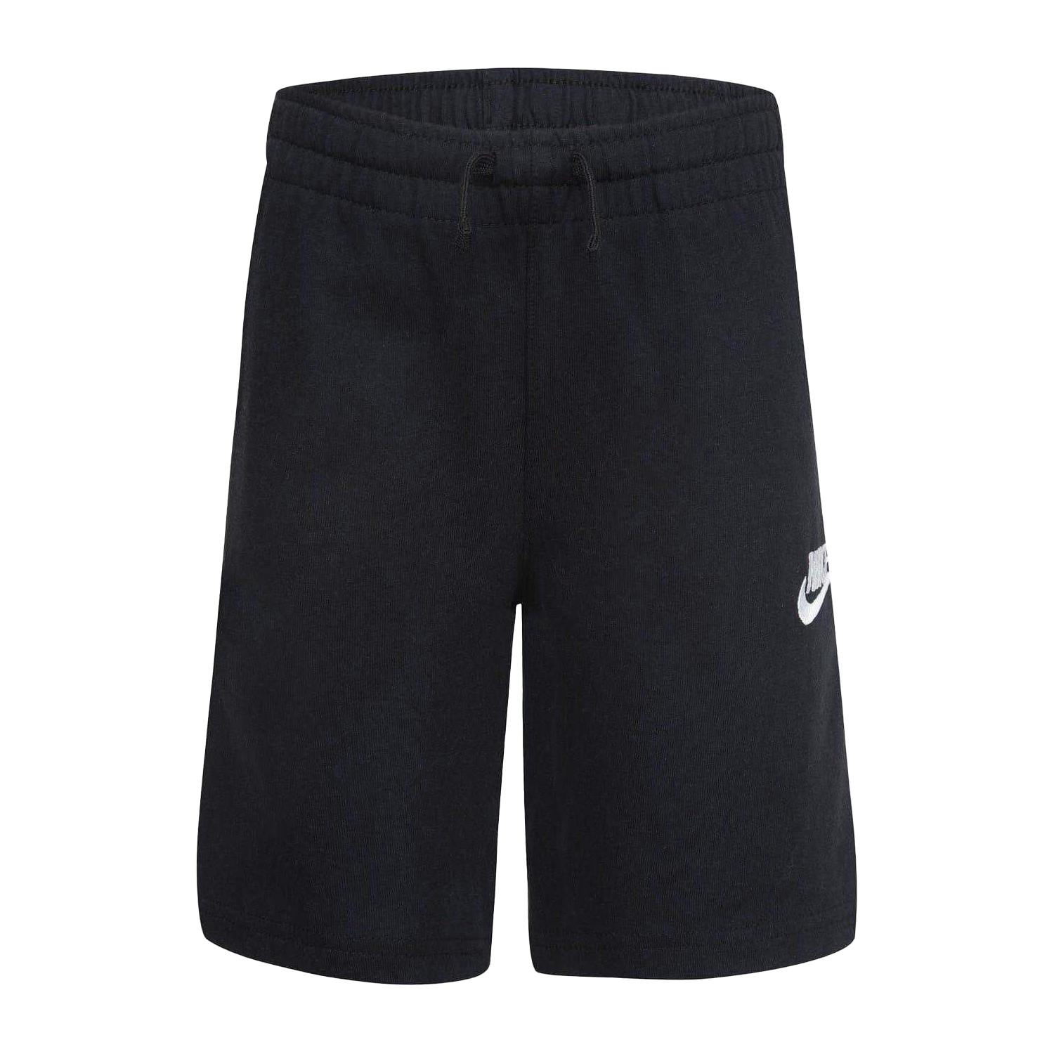 Nike Black Kids Infants Jersey Shorts - 4-5 Years - 100% Cotton