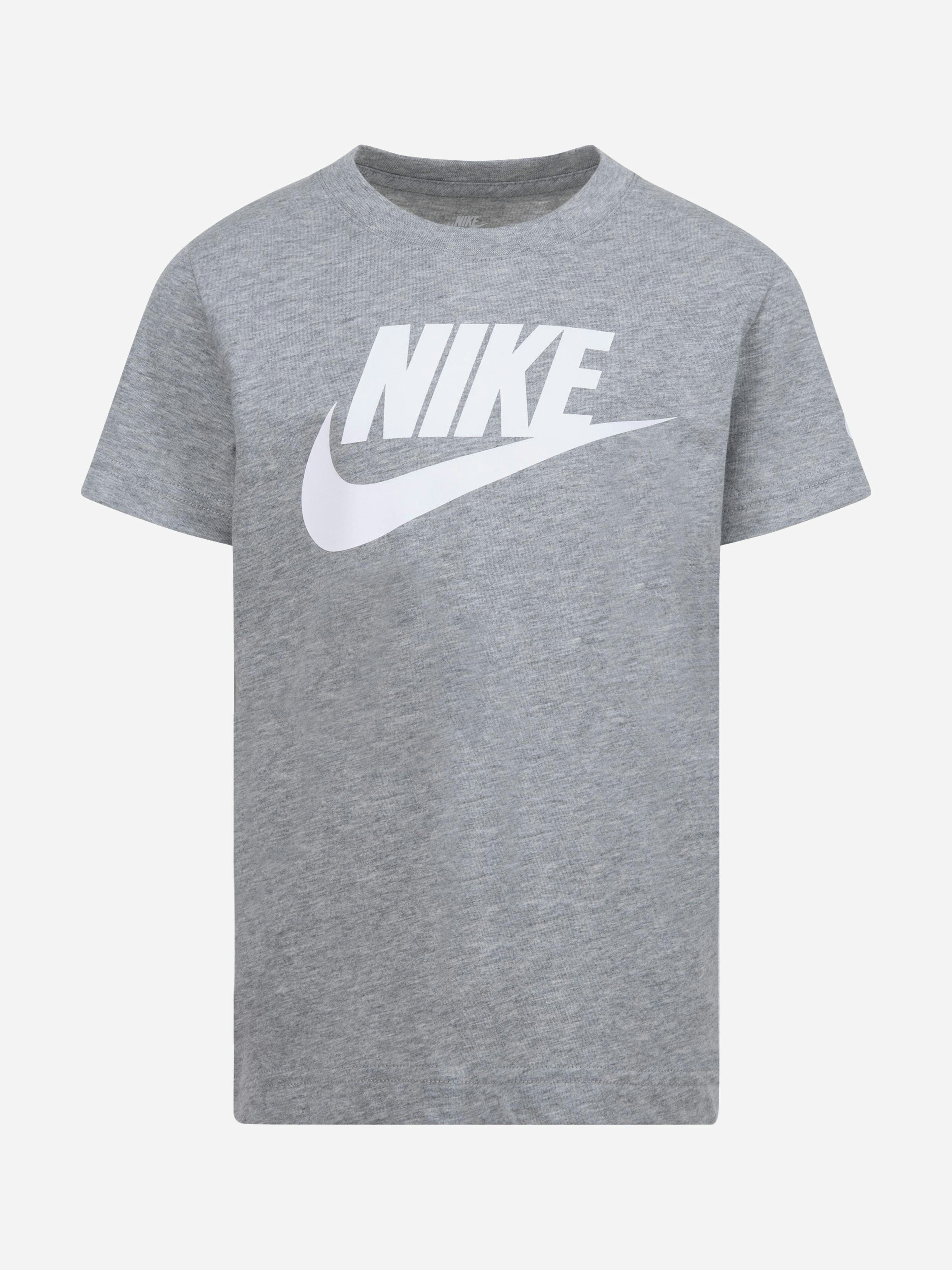Nike Unisex Kids Grey Kids Futura Evergreen T-Shirt In - 5 - 6 Years