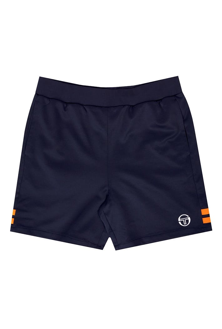 Sergio Tacchini Orion Shorts for Men in Maritime Blue, Medium Size, Adjustable Drawstring Waistband with Embroidered Logo - Image 3