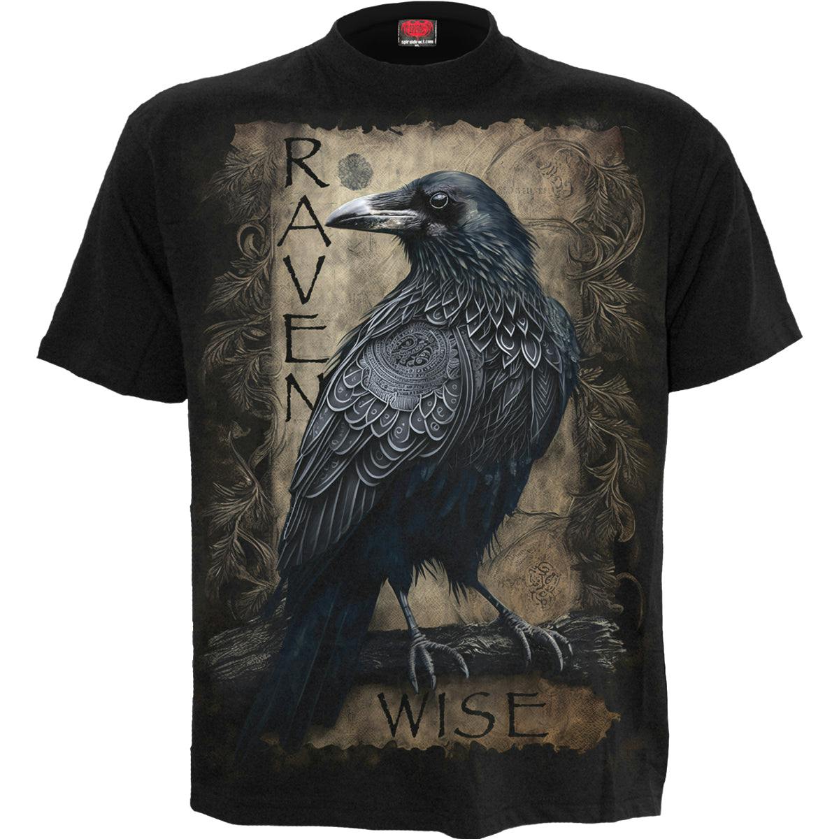 Spiral Direct Black Raven Wise - T-Shirt - 3XL - Screen