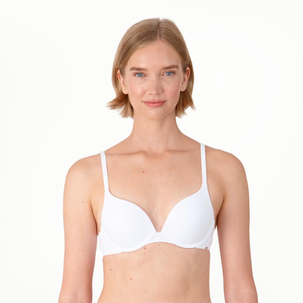 After Eden White Single Boost Underwired Gel Bra 10.07.7000 - 36B