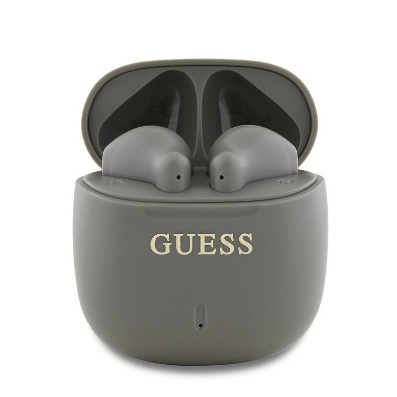 Guess Light Printed Classic Logo Tws Wireless Earphones Taupe - Gutwsj14esge
