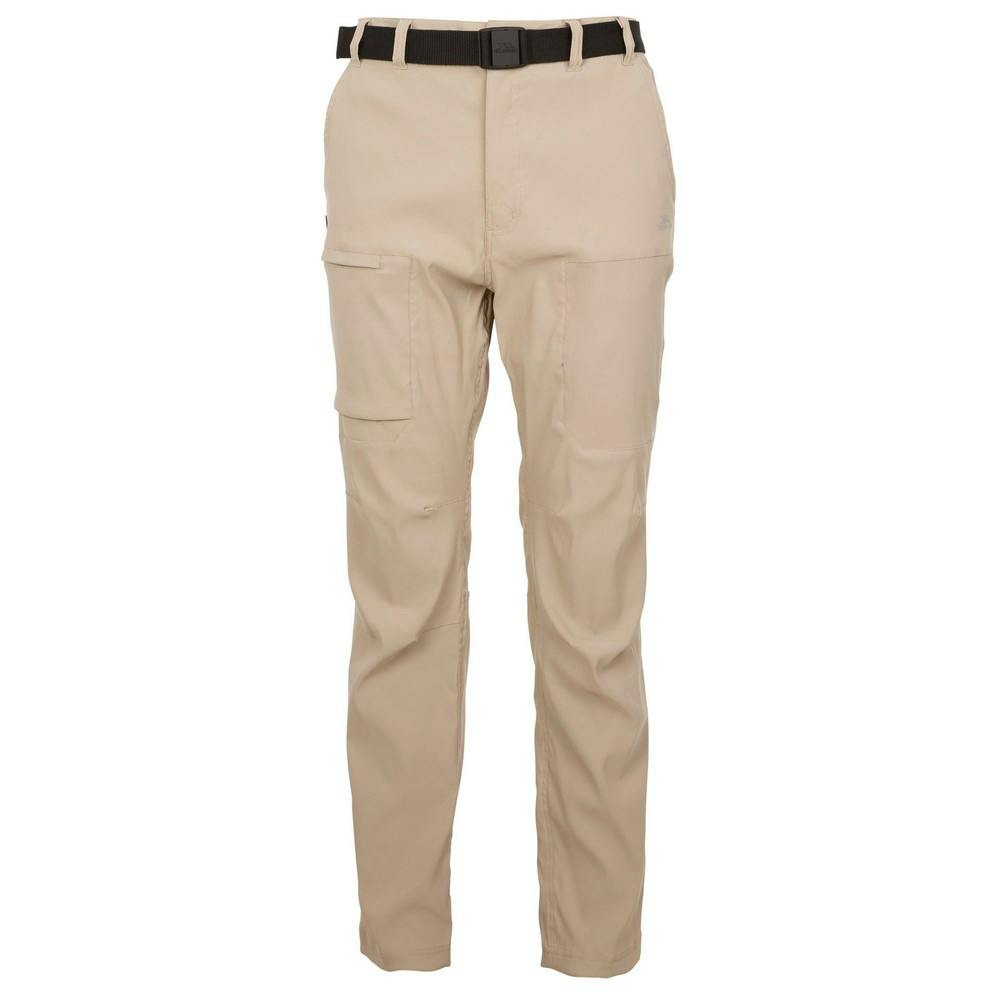 Trespass Men's Garsdale Trousers - Oatmilk - Oatmilk - Xl - 94% Polyamide/6% Elastane