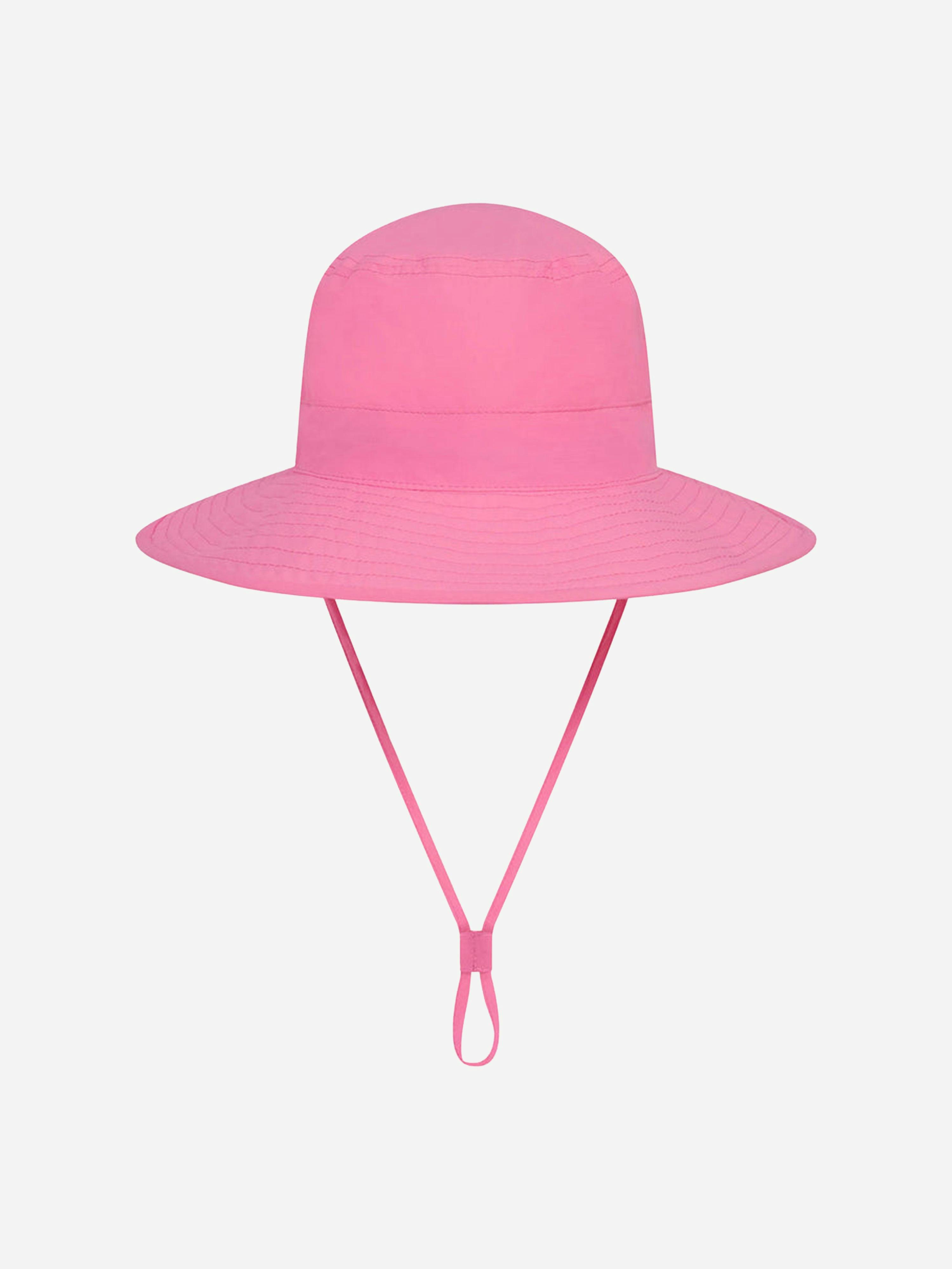 Hunza G Girls Pink Upf 50+ Sun Hat In - One Size