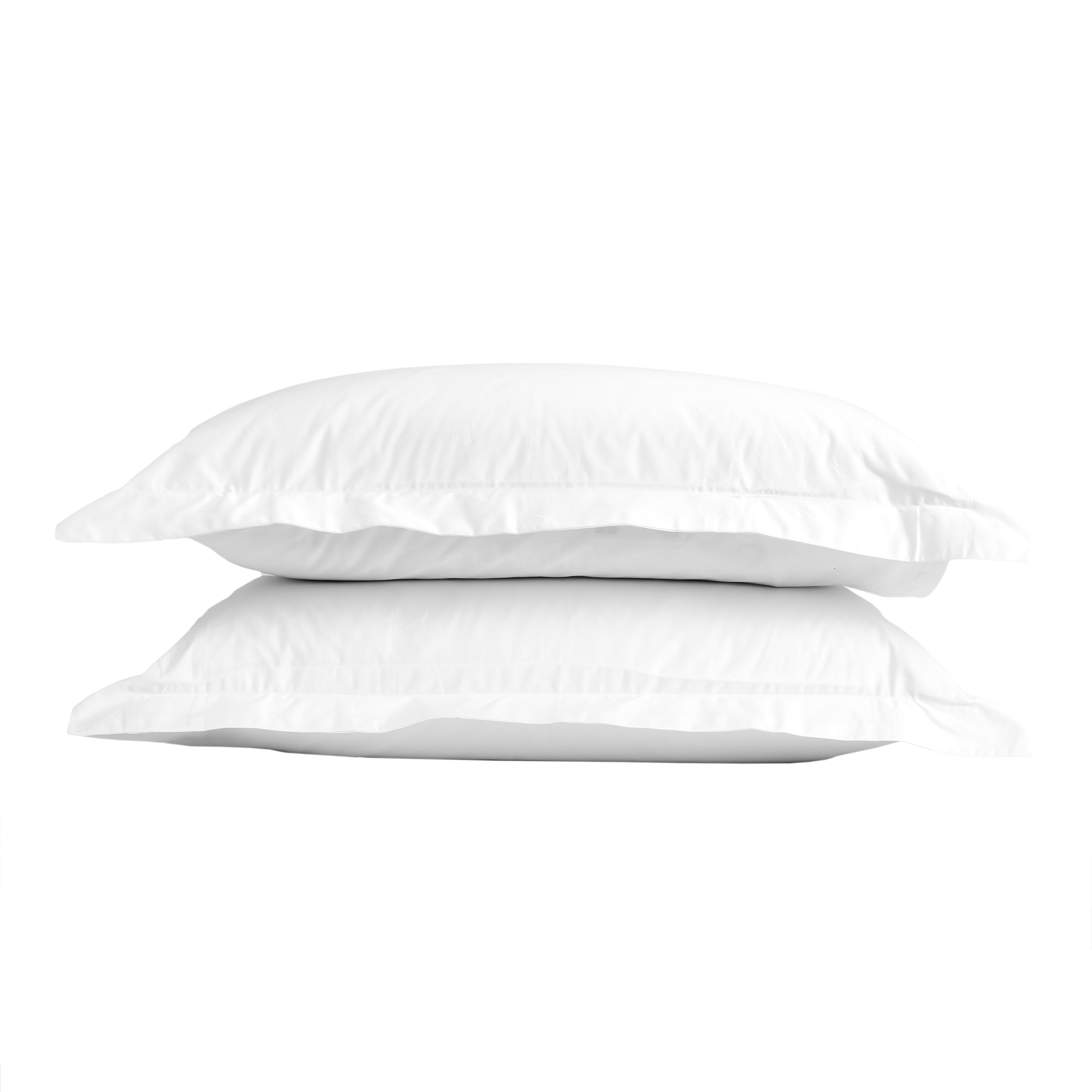 Hotel Pure Luxury White 4 Star Oxford Pillowcase - Pair - Standard