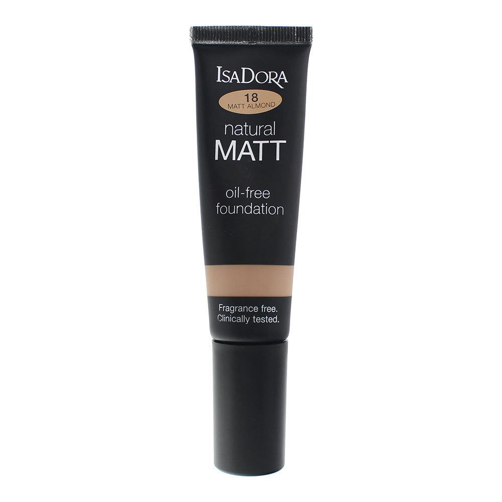 Isadora Natural Matt Oil-Free 18 Matt Almond Foundation 35Ml