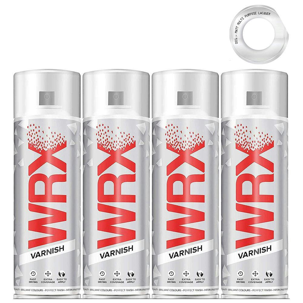 WRX 2 X Spray Paint 400 ml - Matt Multi Purpose Lacquer 001 - Image 6