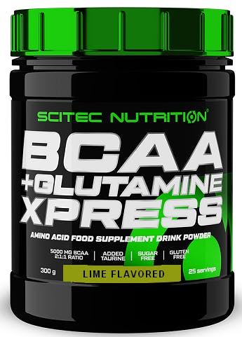 Scitec Bcaa + Glutamine Xpress, Lime - 300 Grams - Image 3