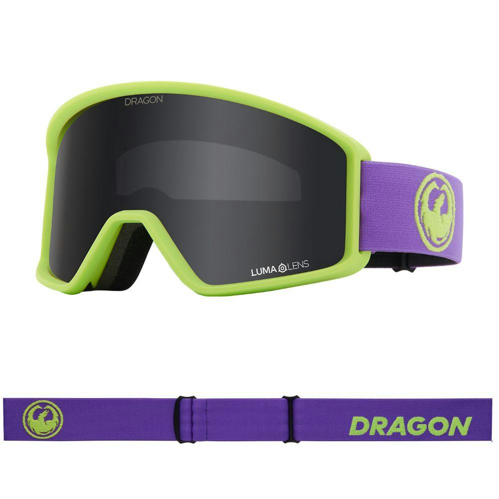 Dragon Dark Dxt Otg - Murasaki With Lumalens Smoke Lens - Small/Youth Fit