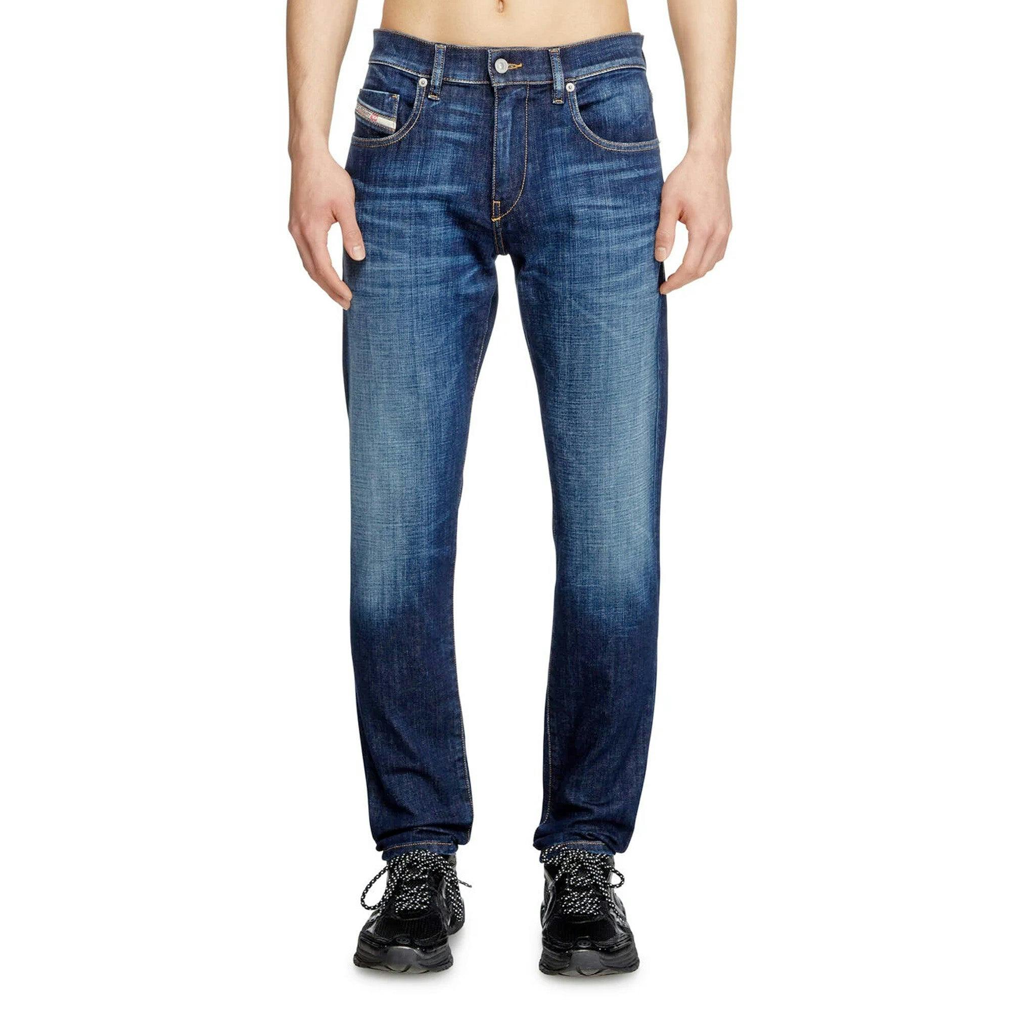Diesel Red D-Strukt Slim Fit Jeans - 09L61 - 34/32