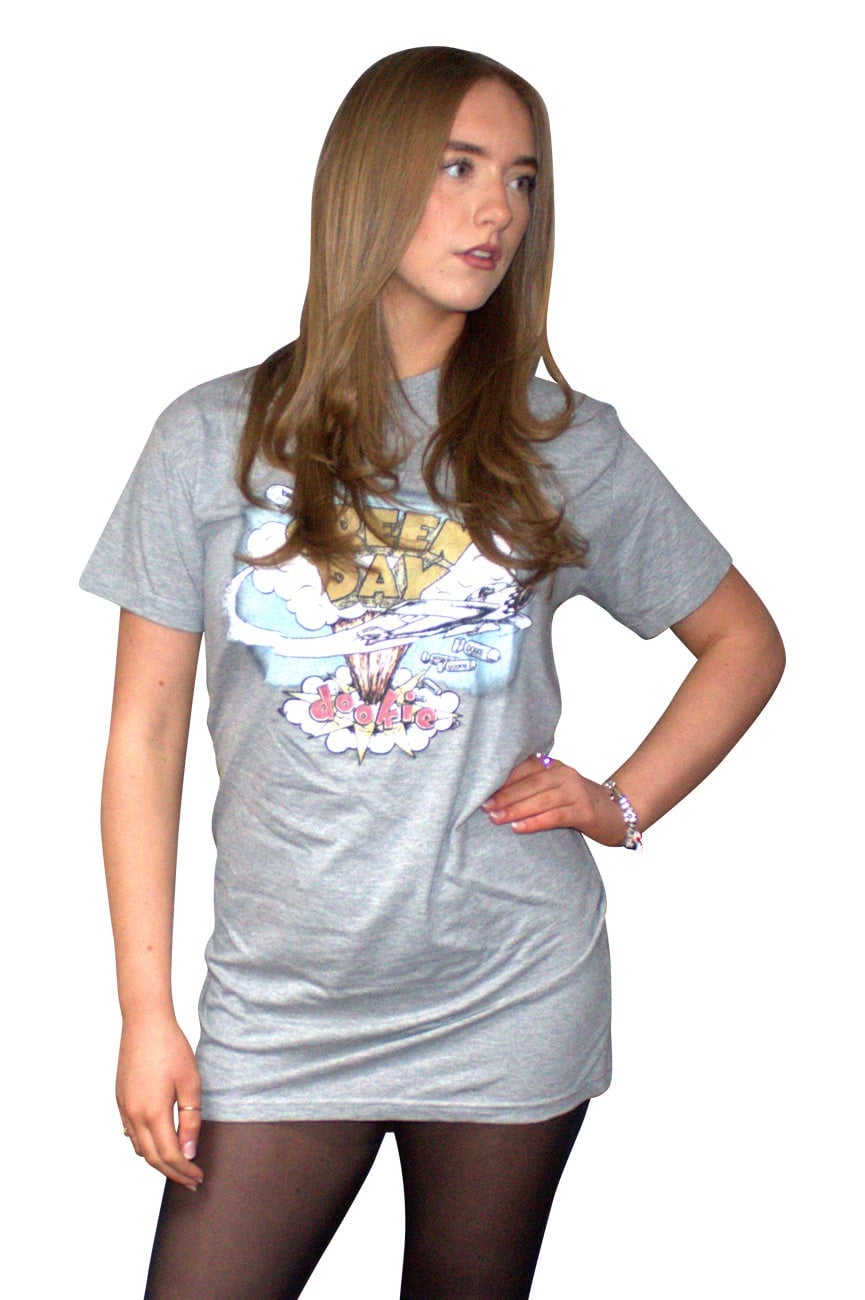 Paradiso Clothing Women's Green Day Vintage Dookie T Shirt Dress - Xxl