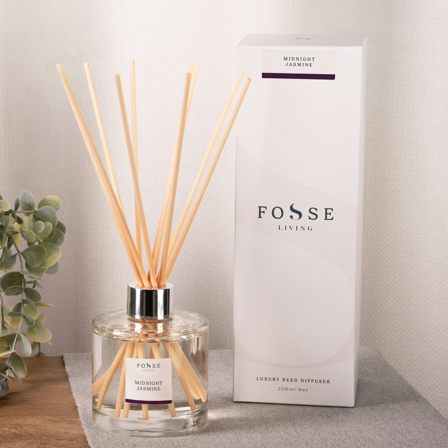 Rackhams Midnight Jasmine Reed Diffuser - 200Ml