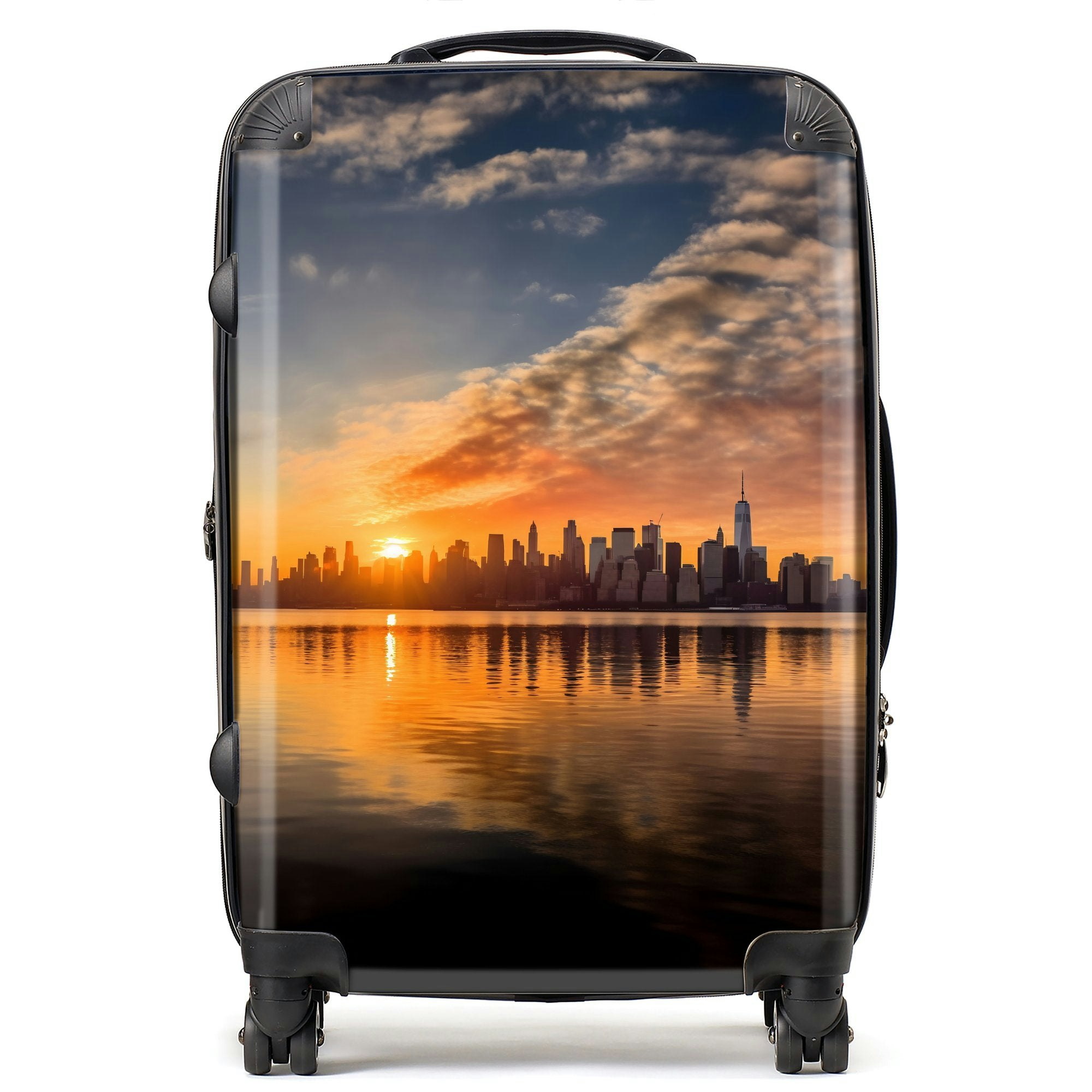 Warren Reed New York At Sunrise Suitcase - Medium