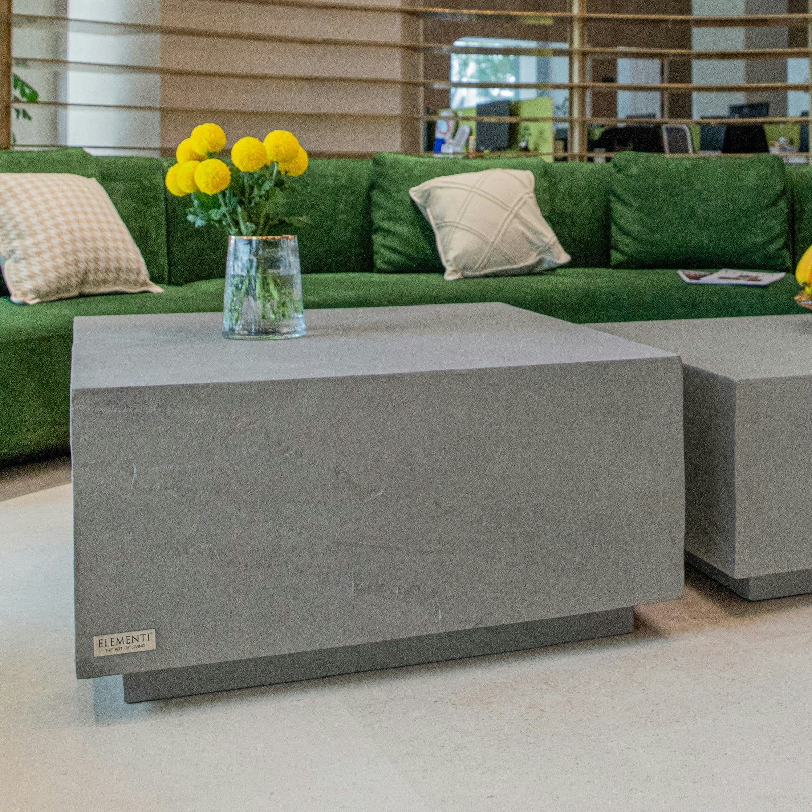 Rackhams Gray Colorado Grc Medium Coffee Table In Space - Space - Grc Concrete - 1