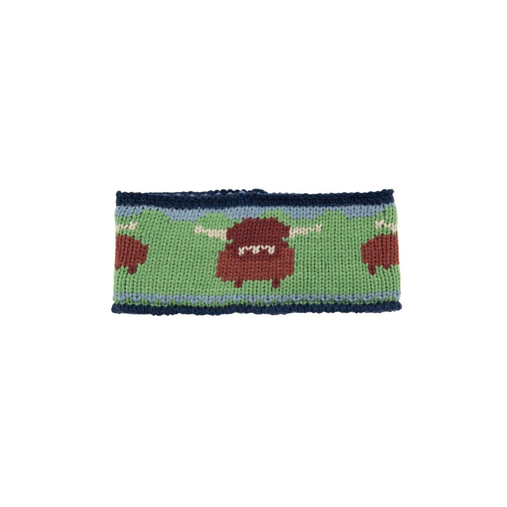 Aran Traditions Grey Aran Cow Headband - Steel
