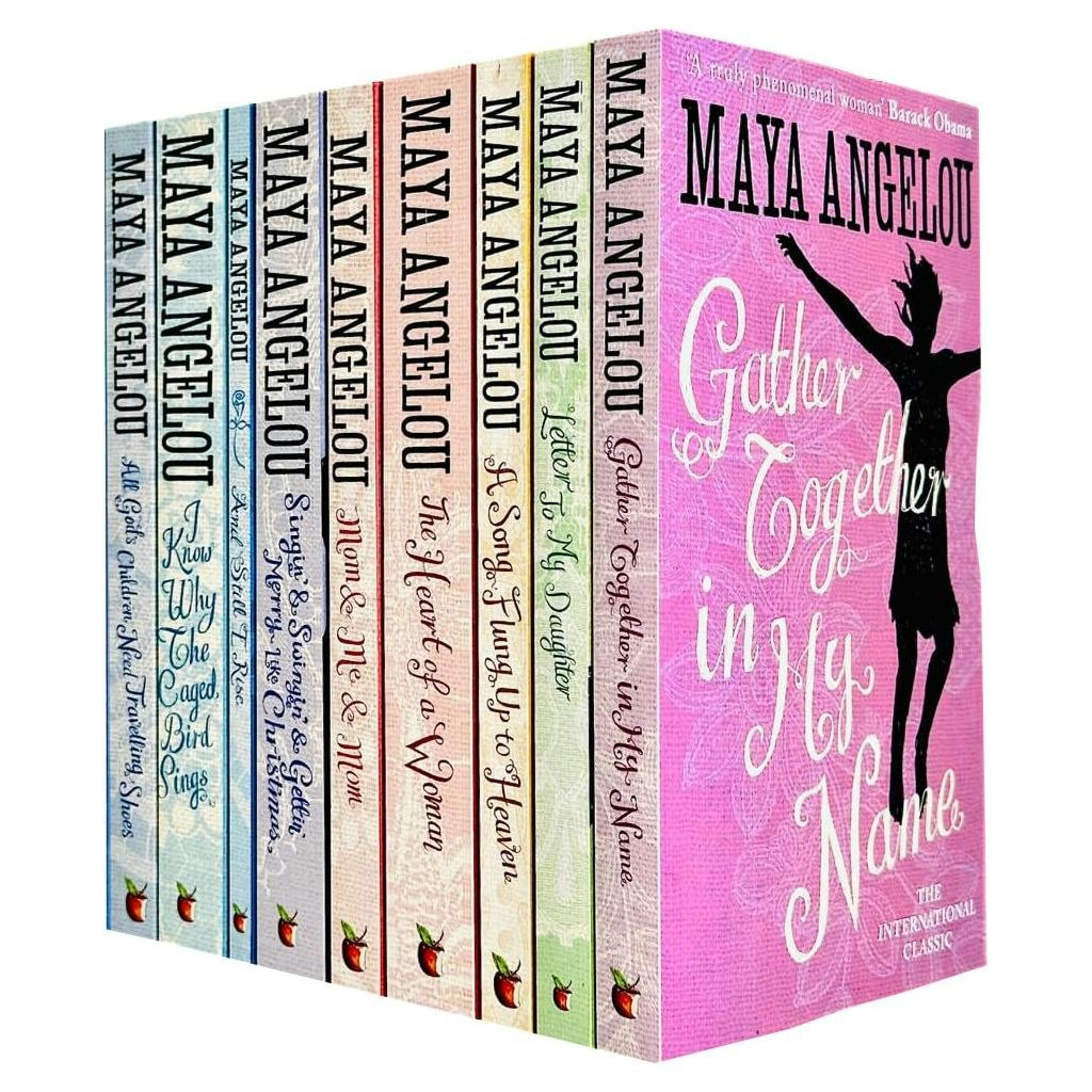 Virago Black Maya Angelou 9 Books Collection Set