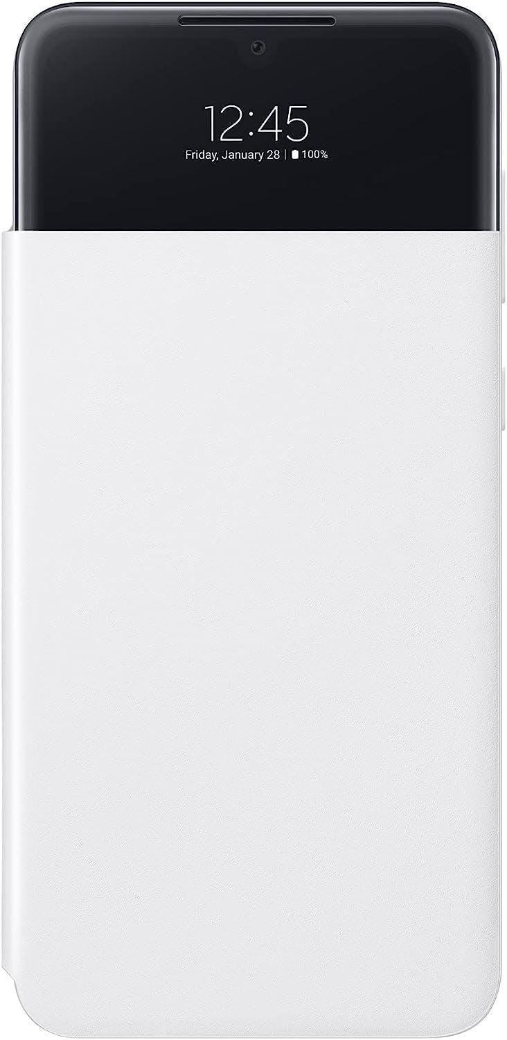 Samsung White Galaxy A33 5G Smart S View Wallet Cover - Ef-Ea336pwegew