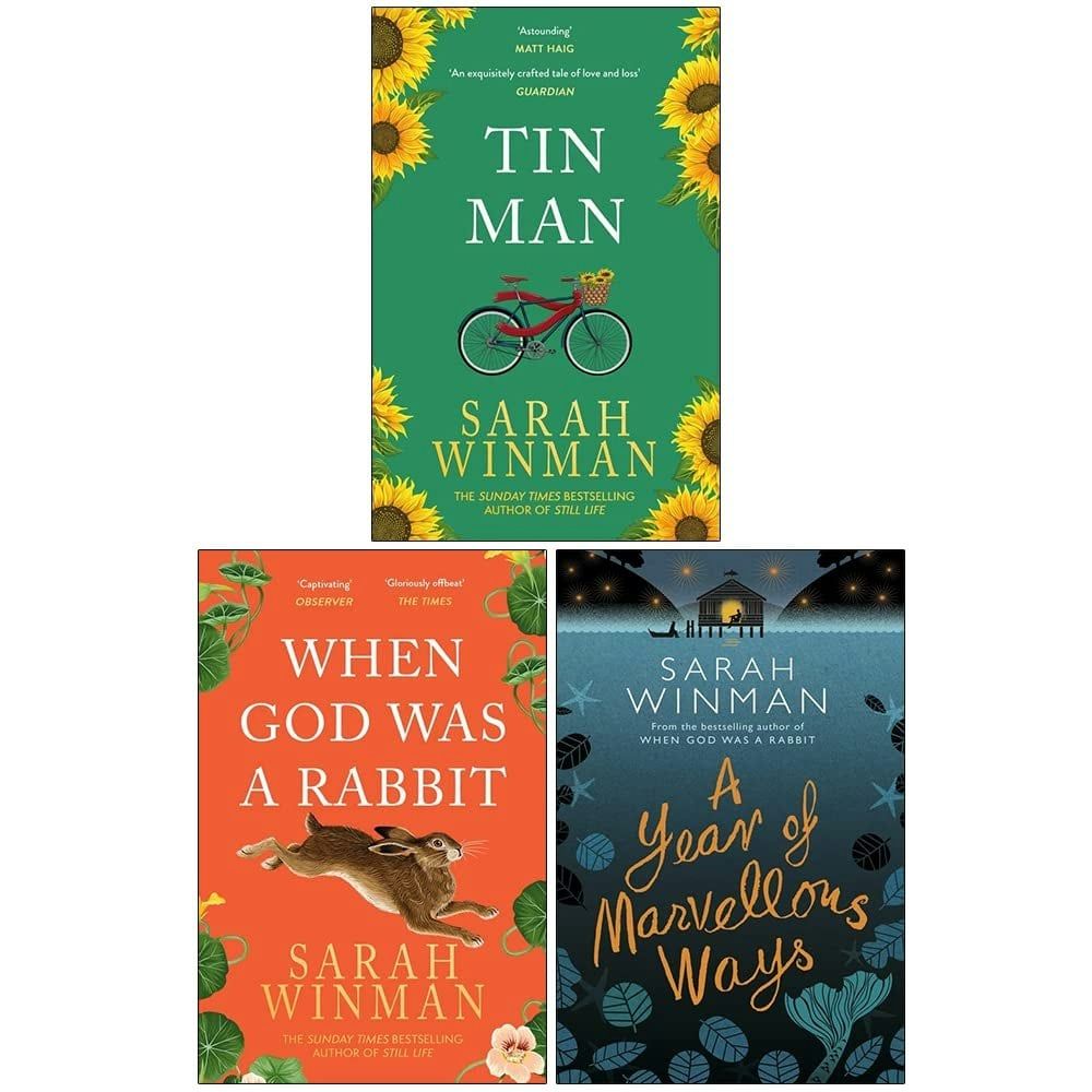 Sarah Winman Unisex Tin Man & When God Was A Rabbit & A Year Of Marvellous Ways 3 Books Collection Set By - Fiction - Paperback - Image 10