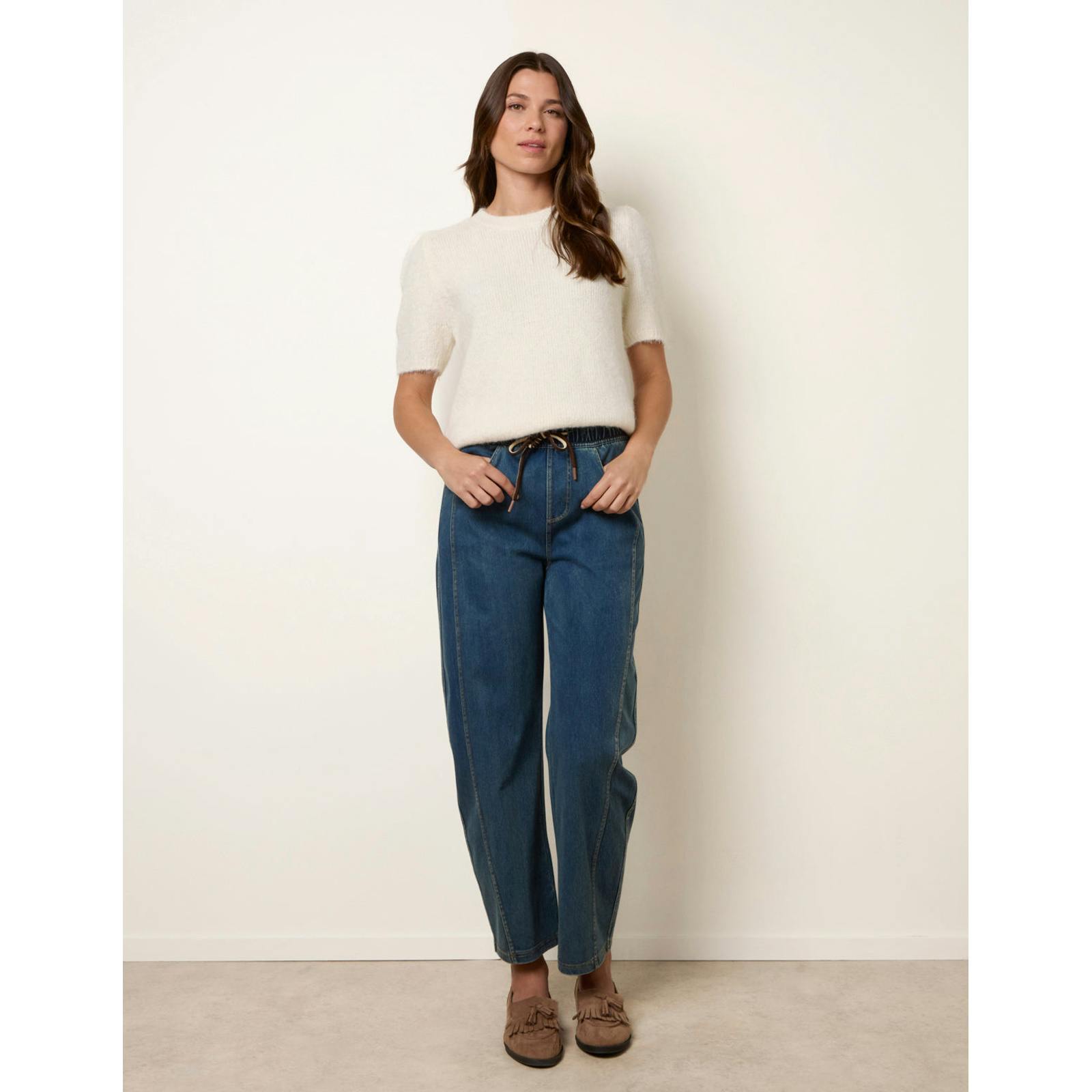 Blue Vanilla Seam Detail Jeans - M
