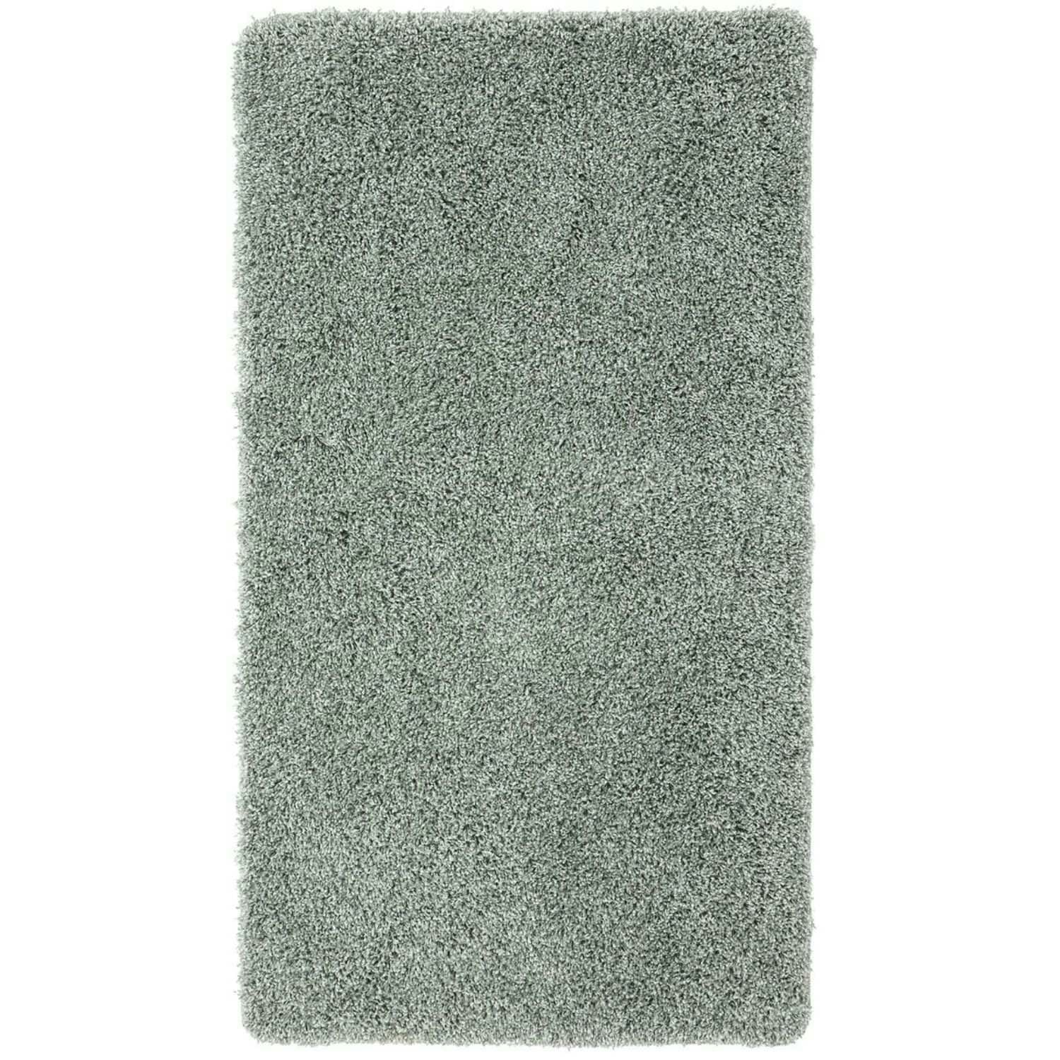 Rackhams Green Buddy Shaggy Washable Bathmat - 67X120 Cm