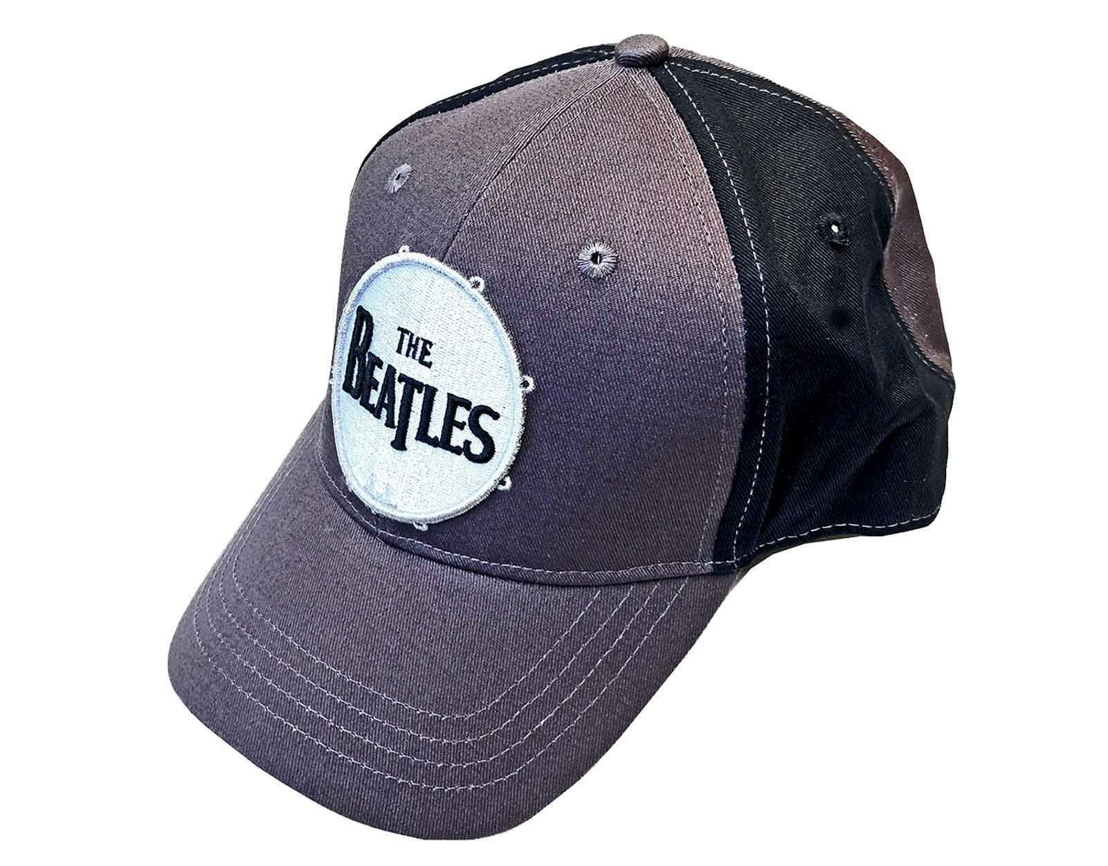 Paradiso Clothing Unisex Grey The Beatles Drum Band Logo 2 Tone Strapback