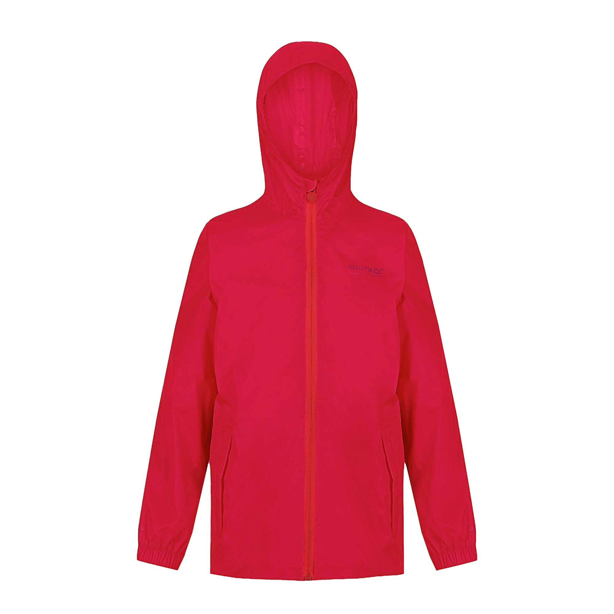 Regatta Black Great Outdoors Childrens/Kids Pack It Jacket Iii Waterproof Packaway - Cabaret - 14 Years - Cabaret - 100% Polyamide