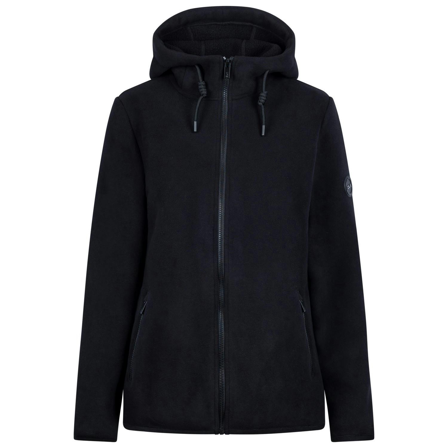 Trespass Women's Black / Leila Dlx Fleece Jacket - M - 100% Mixed