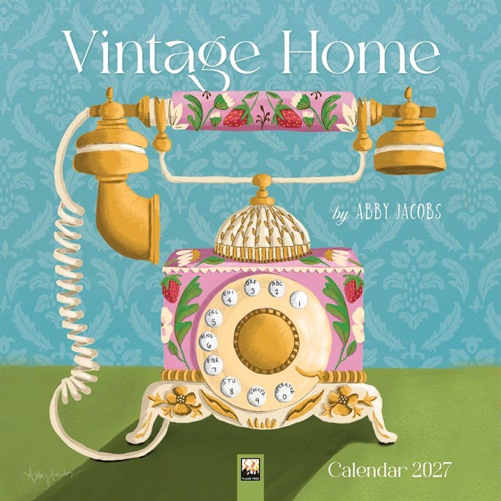 Vintage Home by Abby Jacobs Wall Calendar 2027 (Art Calendar) (Calendar) - Image 8