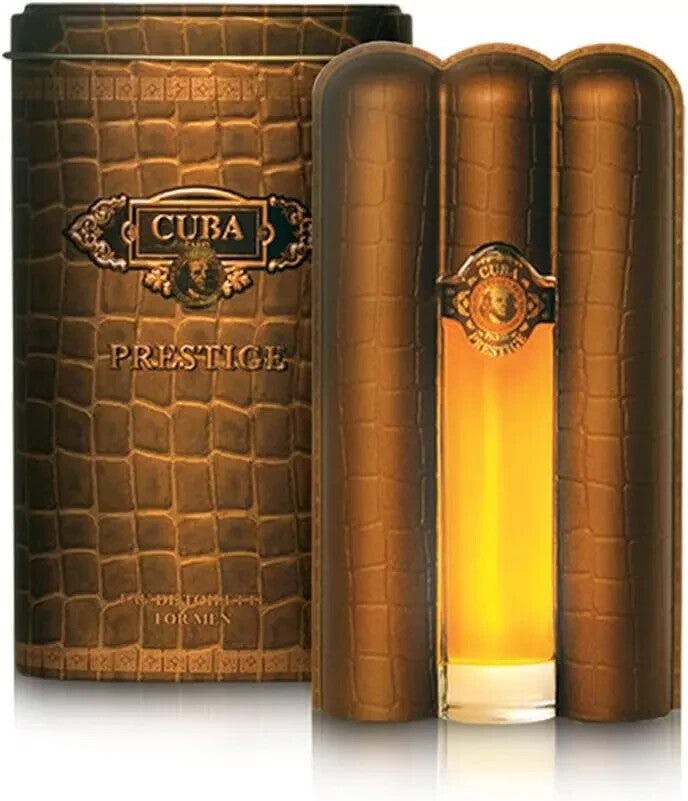 Cuba Men's Lavender/Amber Prestige Classic For 90Ml Eau De Toilette Edt Spray For Him