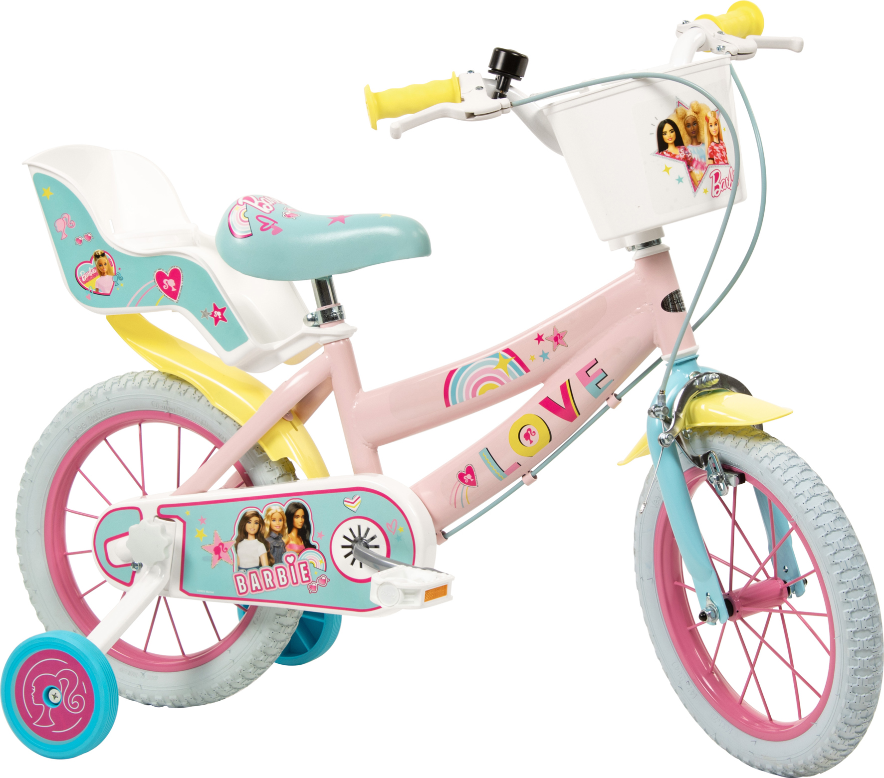 Toimsa Pink Barbie 14" Bicycle