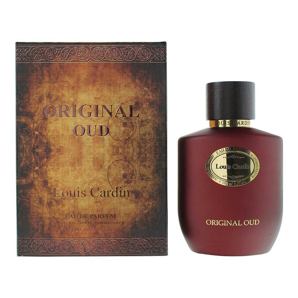 Louis Cardin Unisex Amber/Brown/Black Original Oud Eau De Parfum 100Ml Spray For