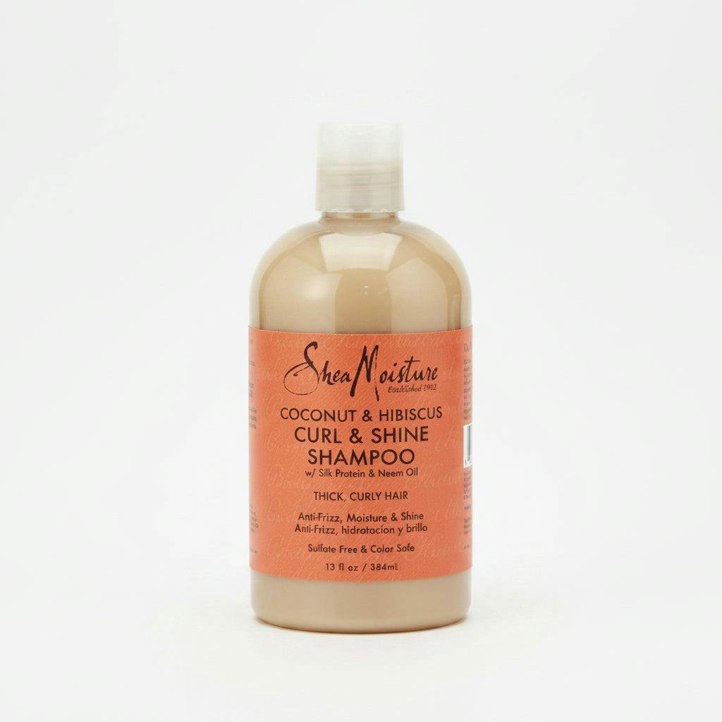 Shea Moisture Coconut Hibiscus Curl Shine Shampoo 384Ml