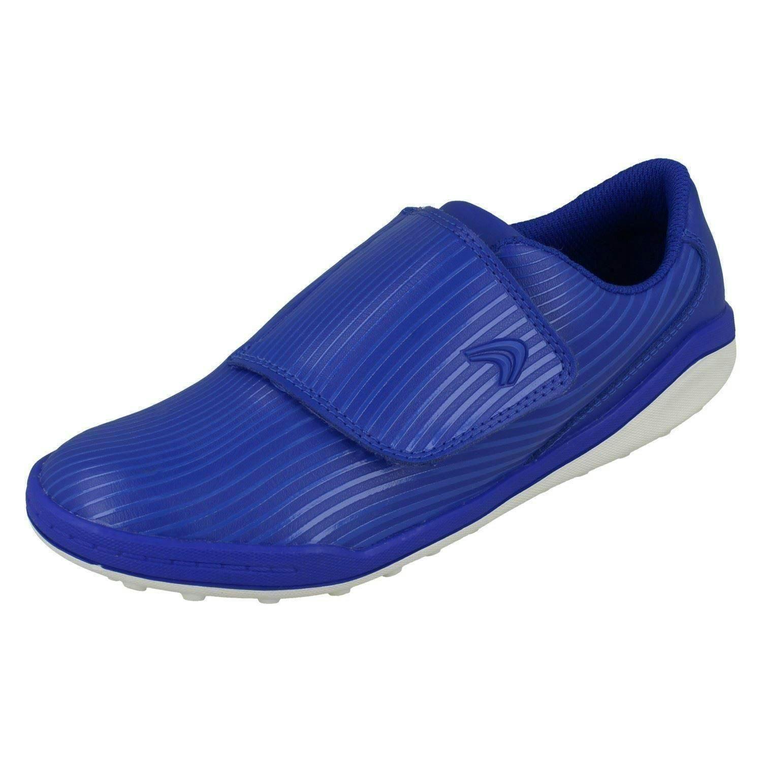 Clarks Boys Blue Washable Trainers Circuit Swift - Uk 10.5 Child - F