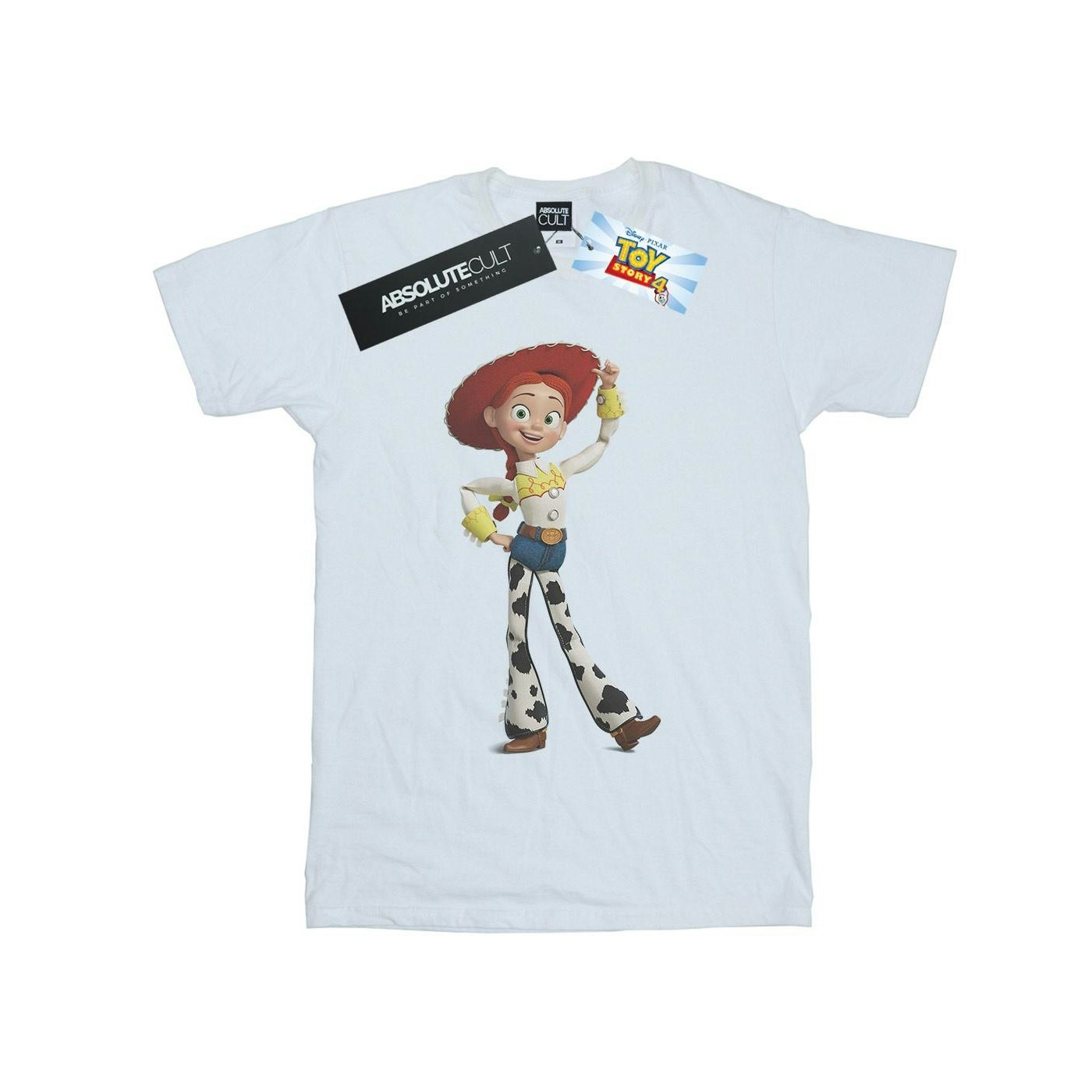 Disney Men's White Toy Story Jessie Pose T-Shirt - 3XL