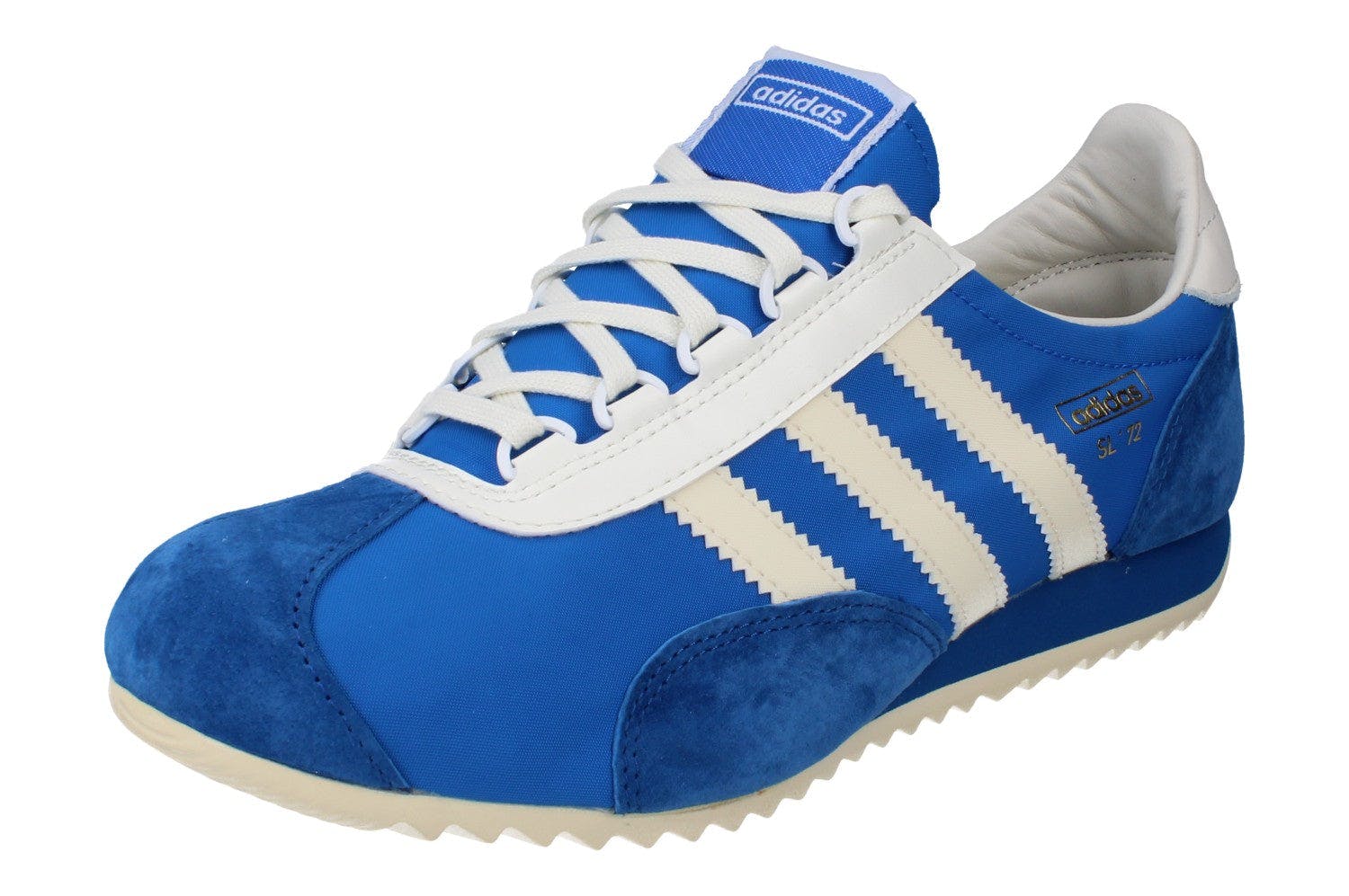 Adidas Men's Blue/White Originals Sl 72 Pt Trainers Sneakers Jr5701 - Uk 10.5 | Us 11 | Eu 45 1/3
